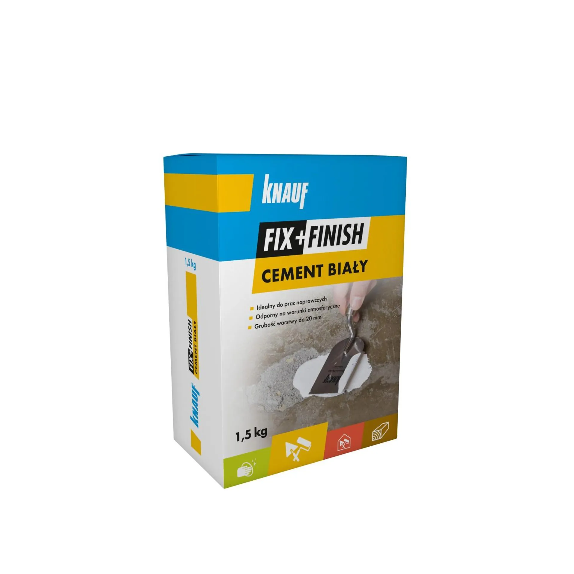 Knauf F+F Cement biały 1,5kg