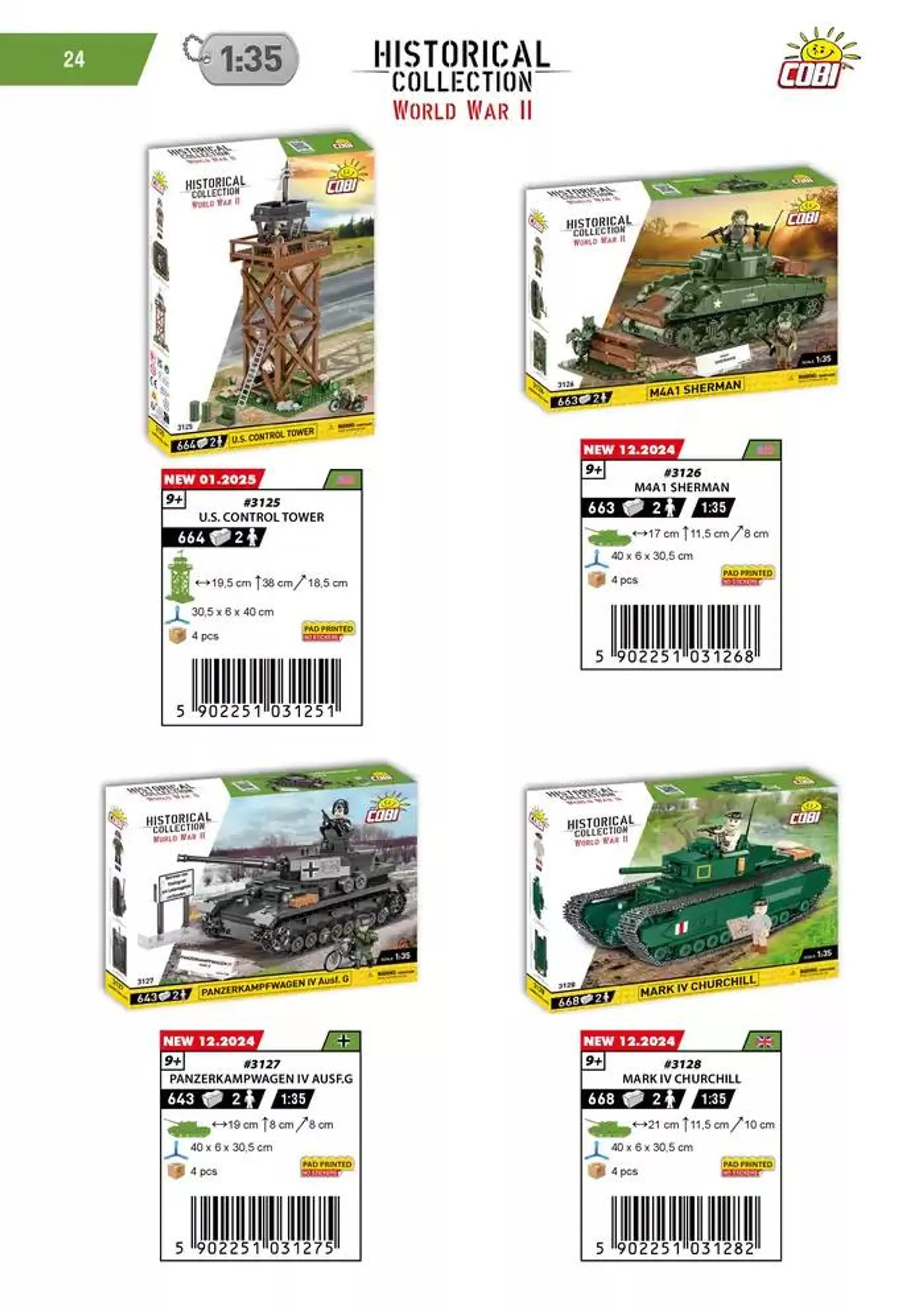 Katalog klocków Cobi 1/2025 - 24