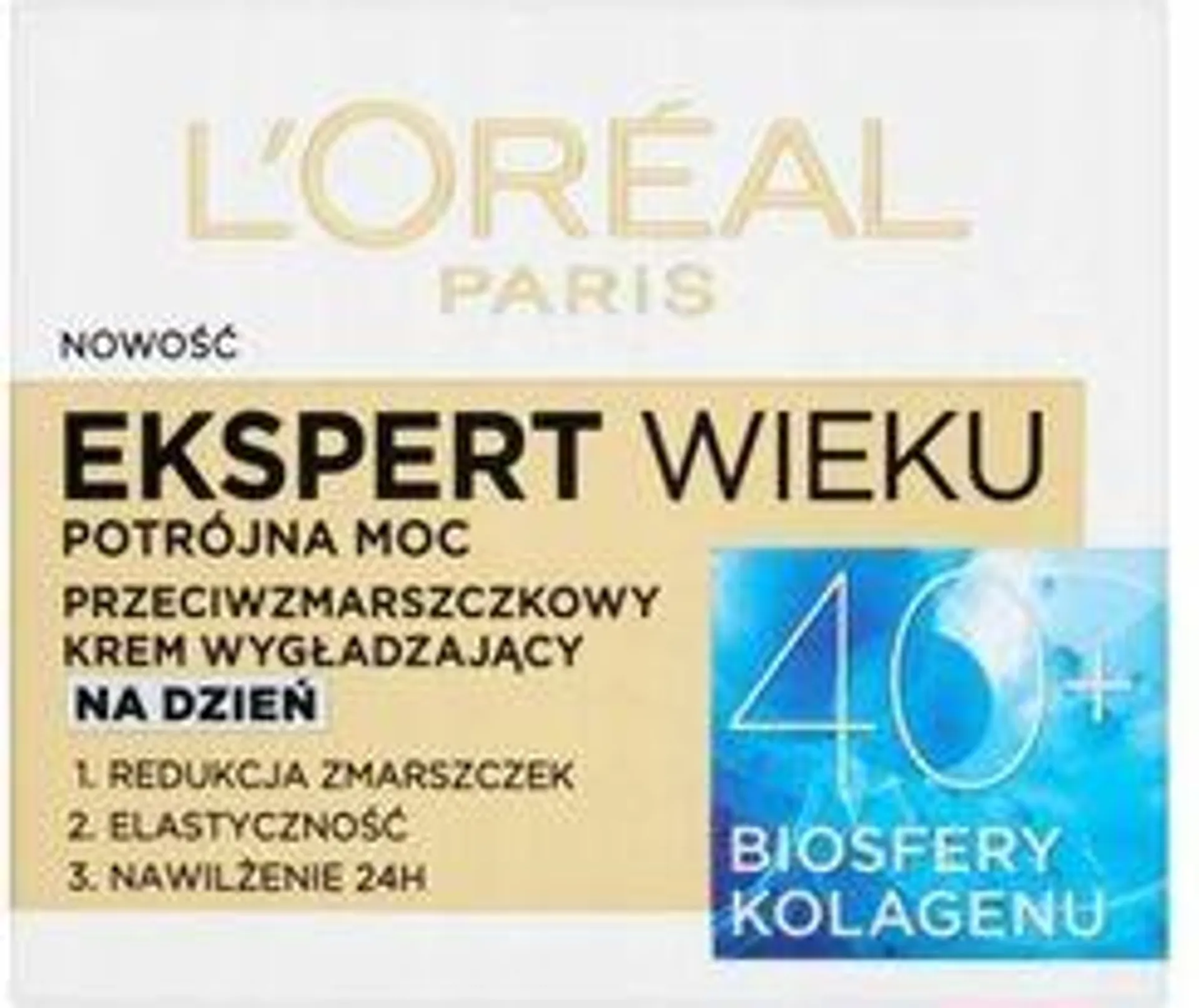 Krem Loreal Ekspert Wieku 40 Wygładzający na dzień i noc 50ml