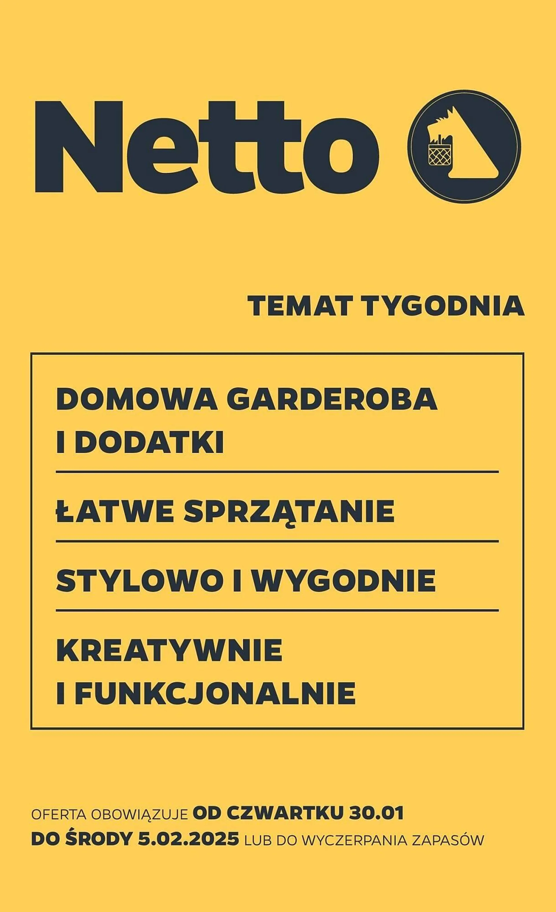 Gazetka Netto gazetka od 30 stycznia do 5 lutego 2025 - Strona 1