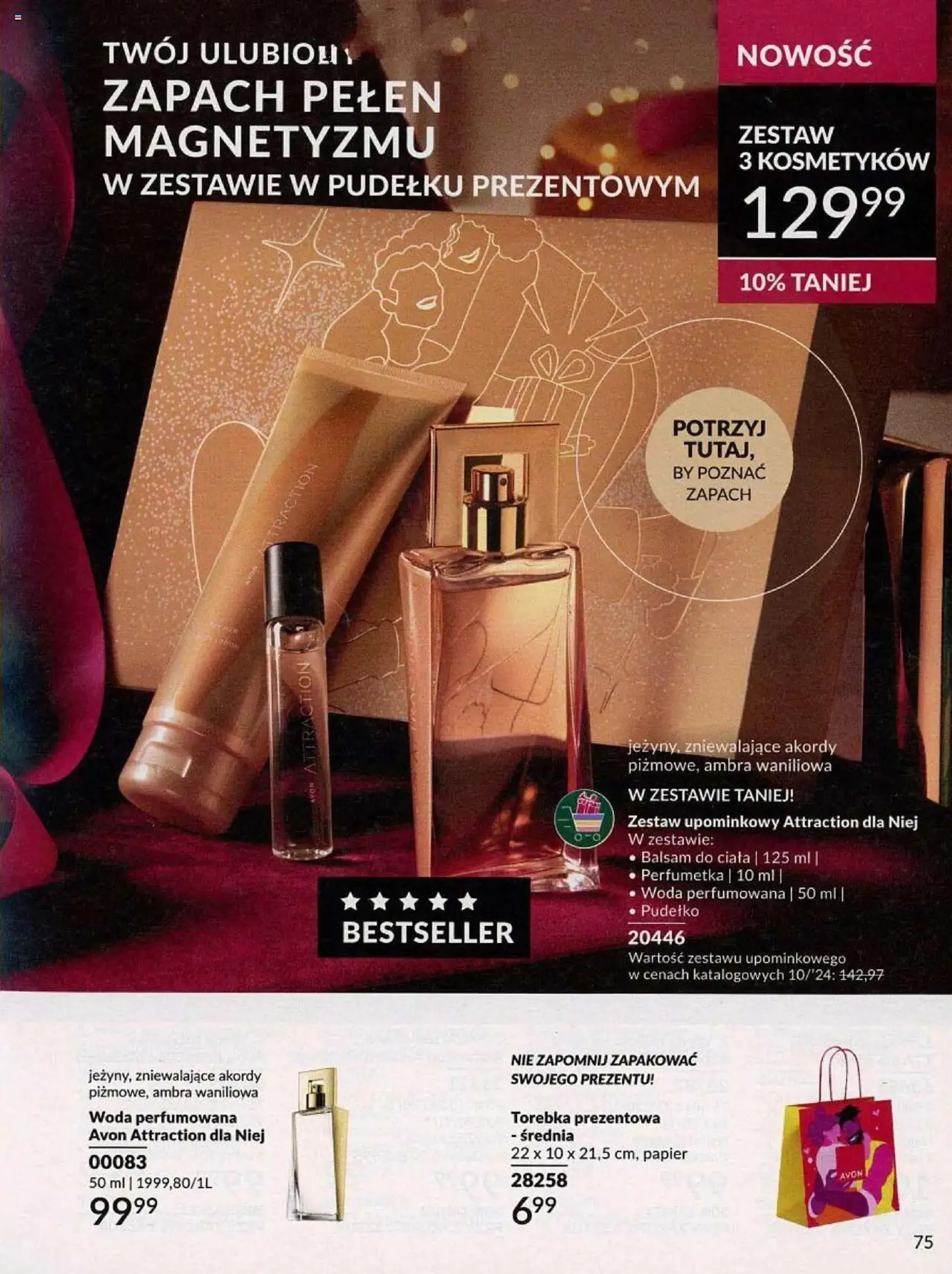 Gazetka Avon Katalog 10 2024 od 1 października do 31 października 2024 - Strona 75