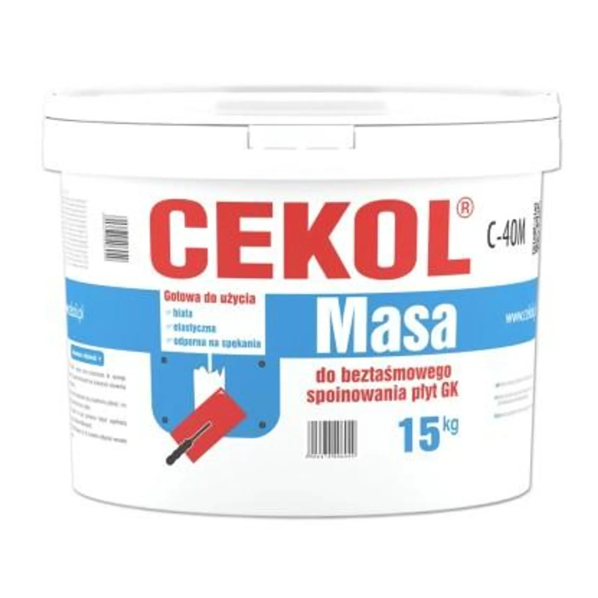 Cekol Masa do beztaśmowego spoinowania płyt GK C-40 M 15 kg