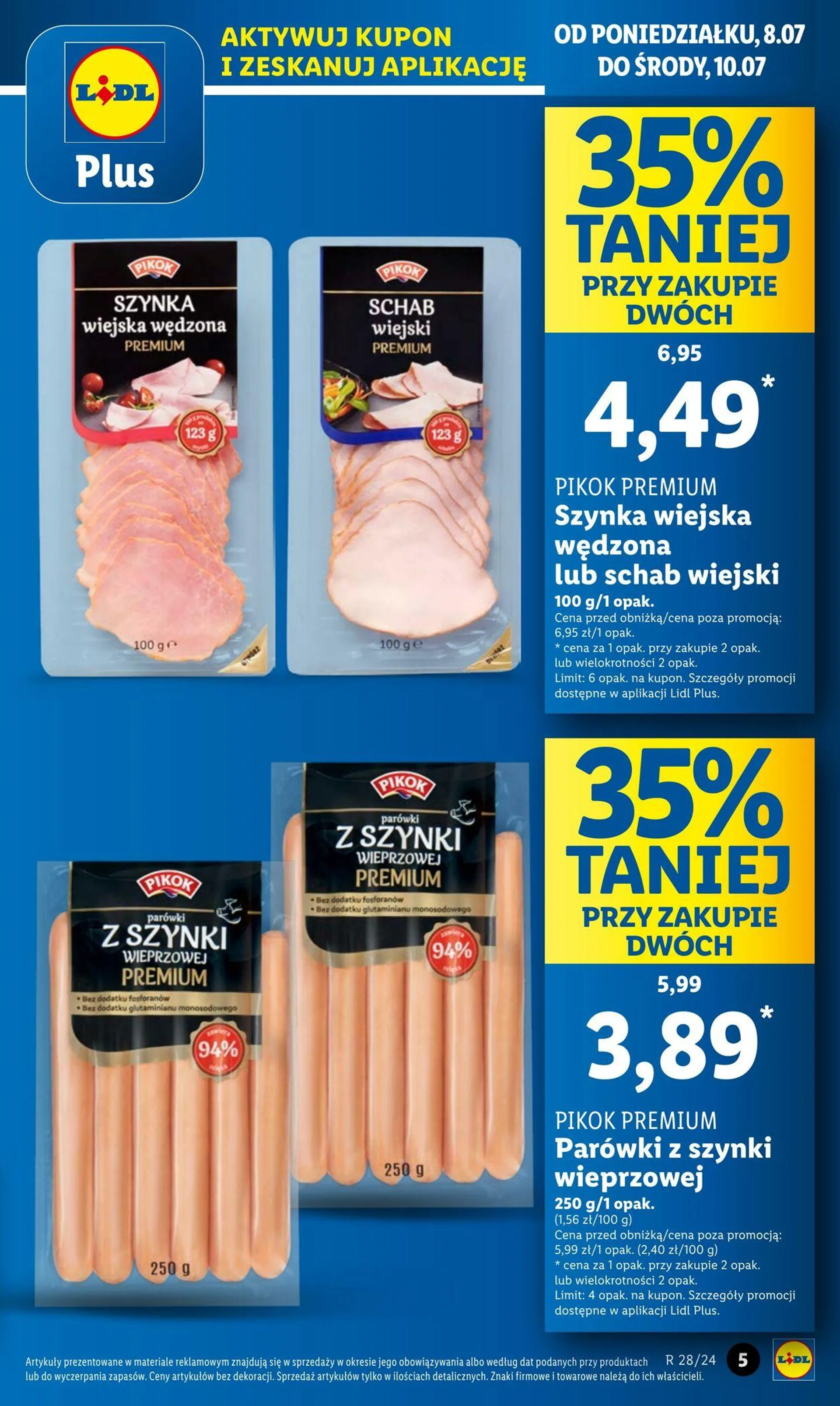 Gazetka LIDL Aktualna gazetka od 8 lipca do 10 lipca 2024 - Strona 5