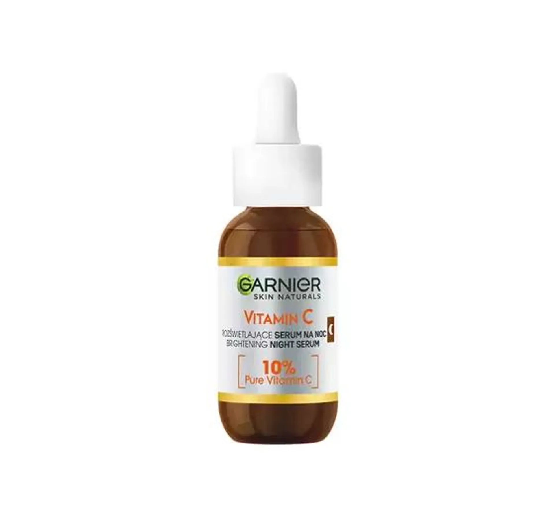 GARNIER VITAMIN C ROZŚWIETLAJĄCE SERUM NA NOC 10% CZYSTEJ WITAMINY C 30ML