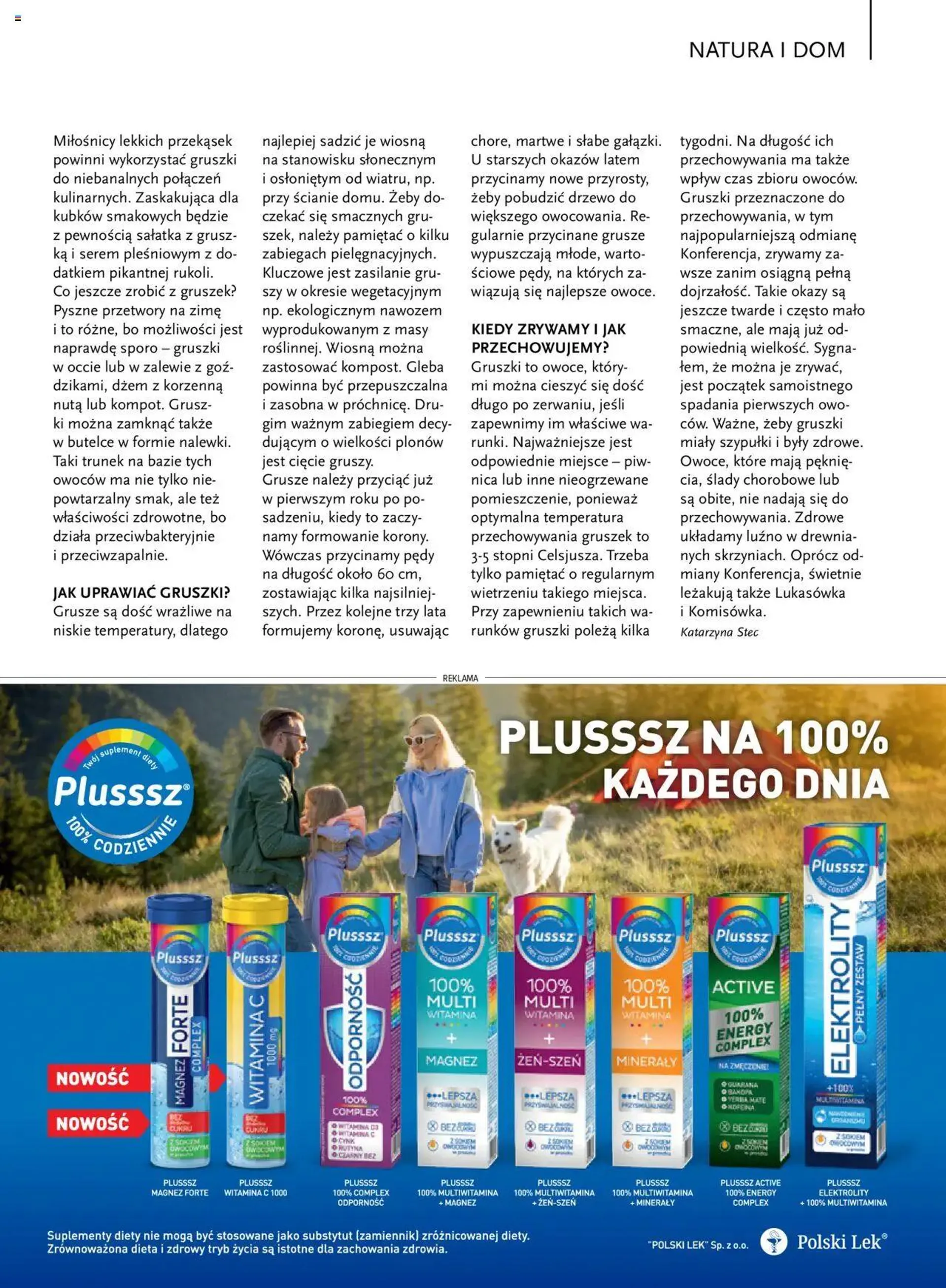 Drogerie Natura Gazetka - Magazyn Klubu Natura 10 - 72