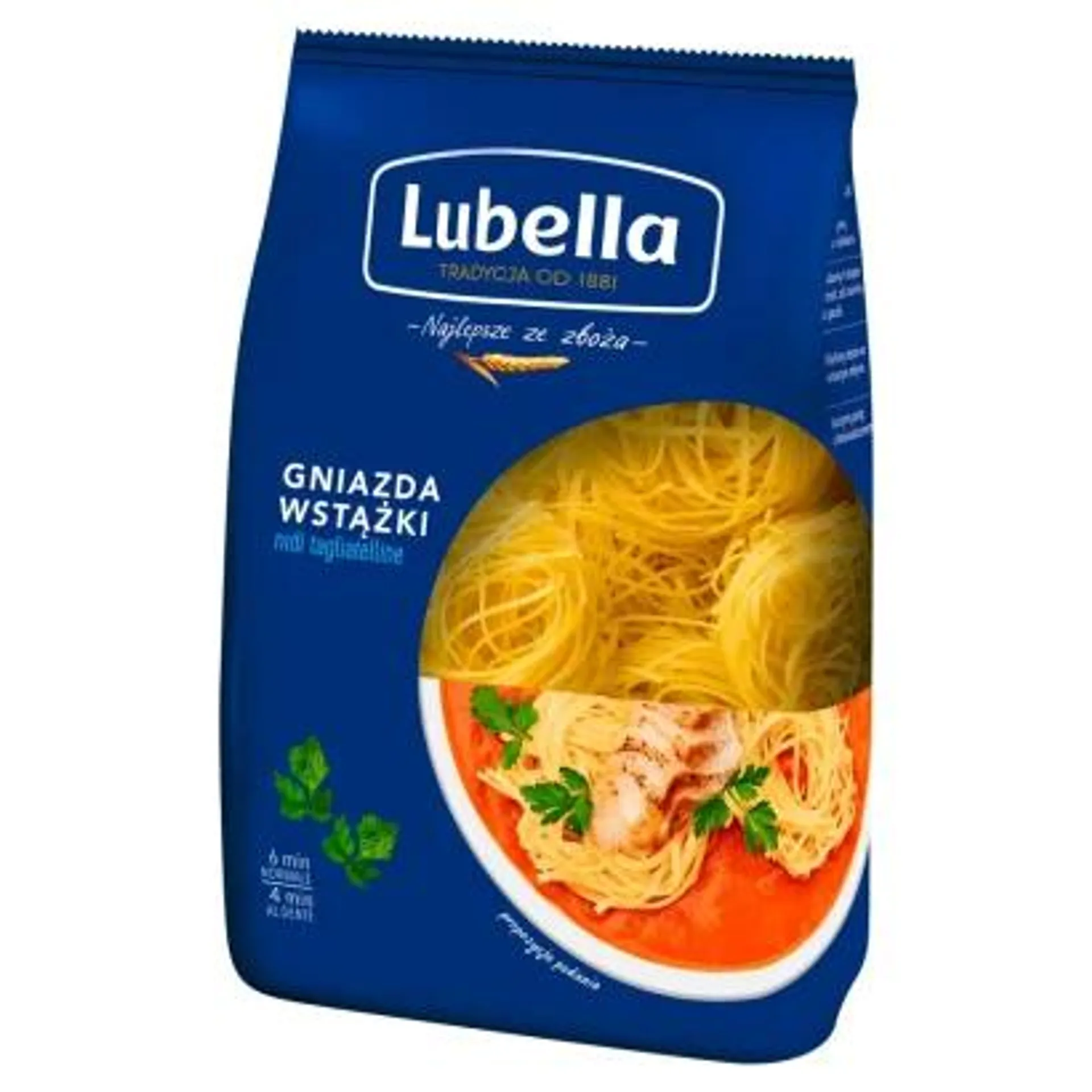 Lubella - Makaron Gniazda wstążki nr 50