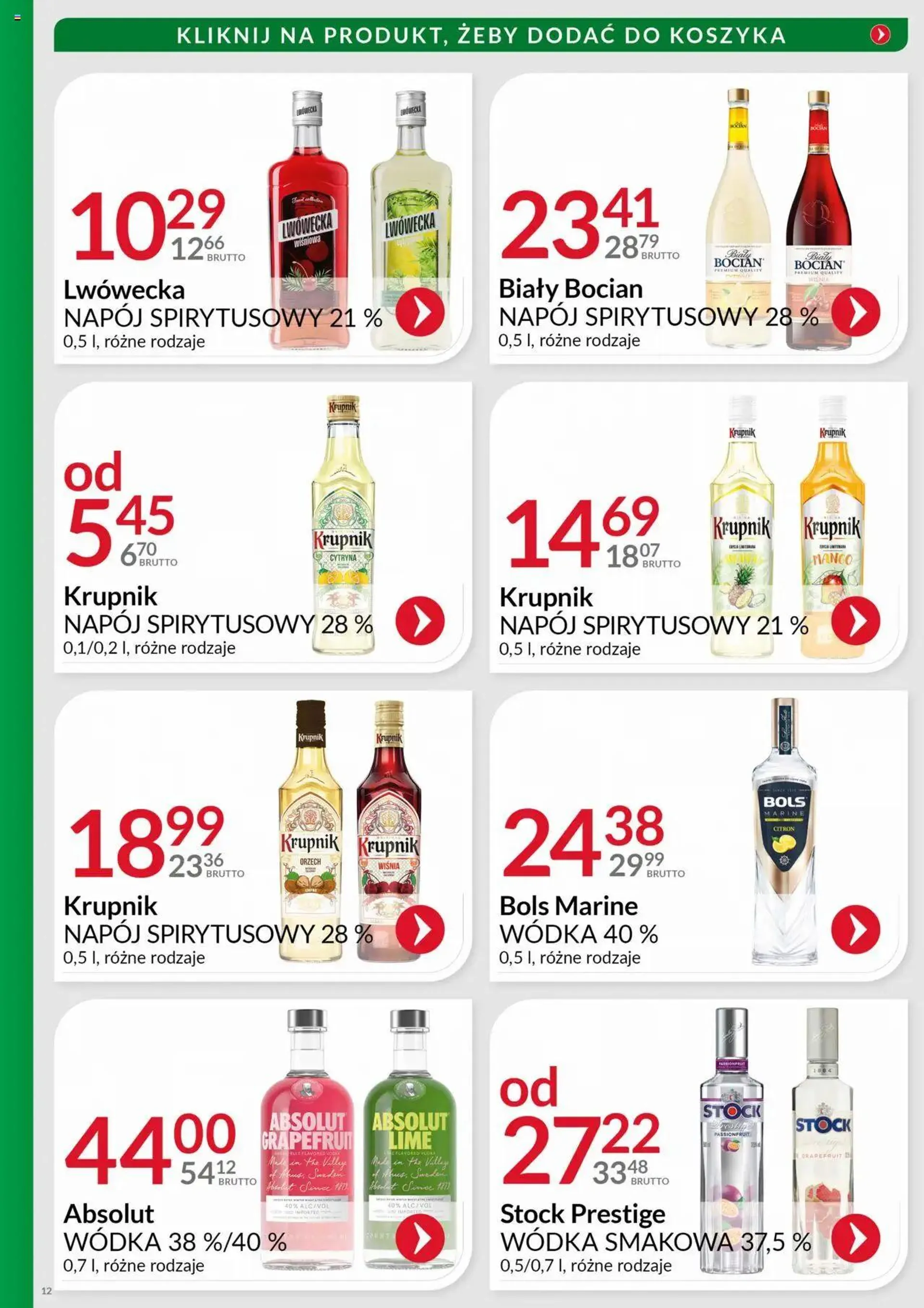 Gazetka Eurocash Gazetka - Katalog Alkoholowy od 1 października do 31 października 2024 - Strona 12