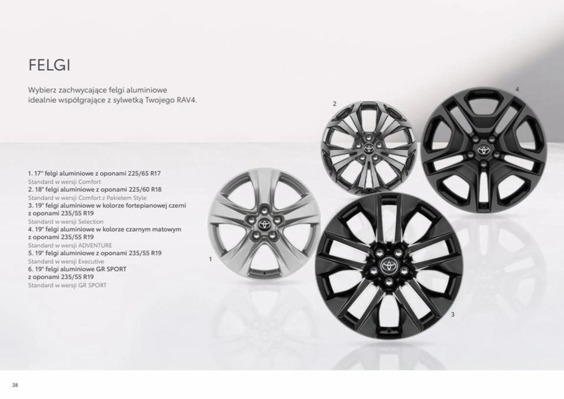 Gazetka RAV4 rok modelowy 2024 od 8 sierpnia do 8 sierpnia 2024 - Strona 38