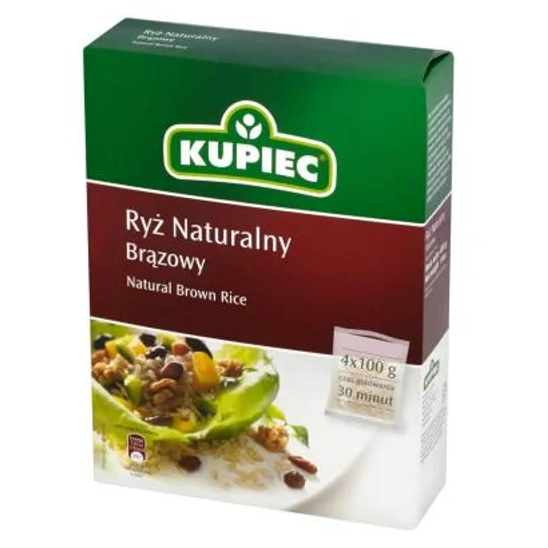 Kupiec - Ryż naturalny brązowy