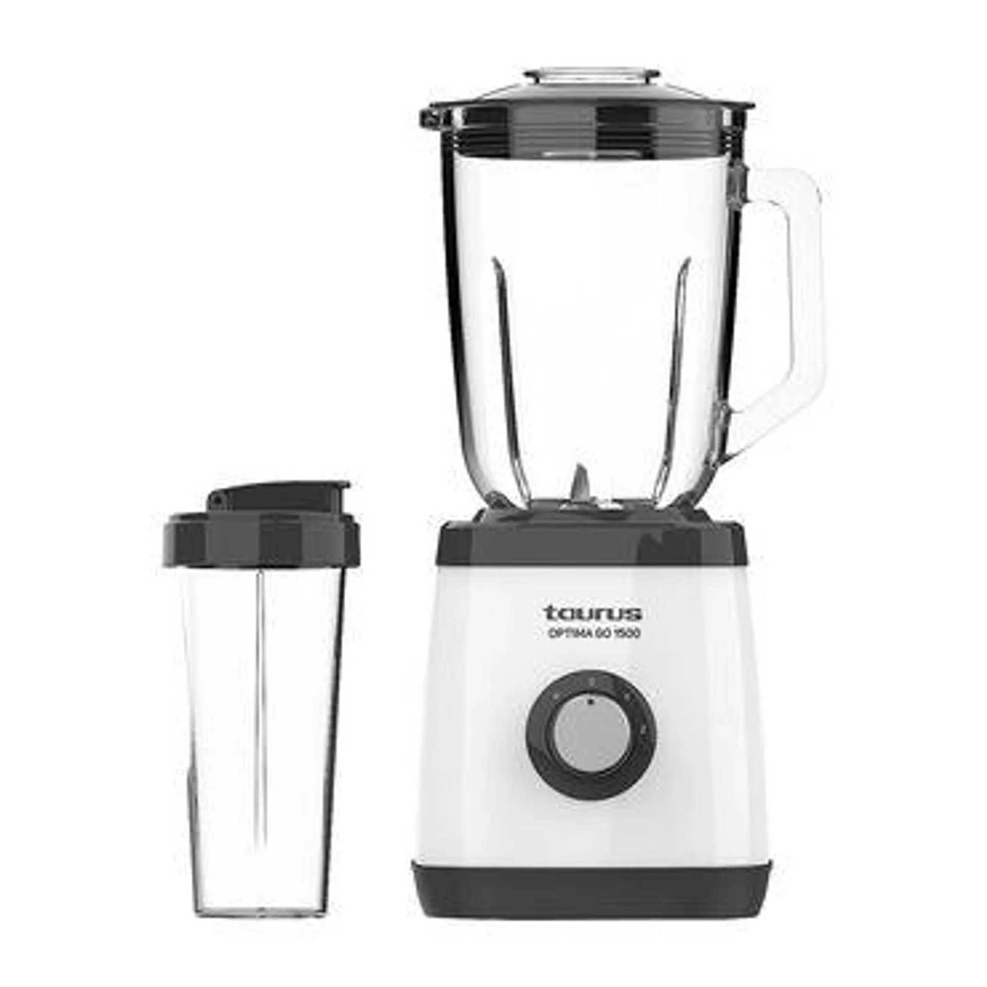 Blender kielichowy Taurus Optima Go, 1500 W, 1,5 l, z kubkiem