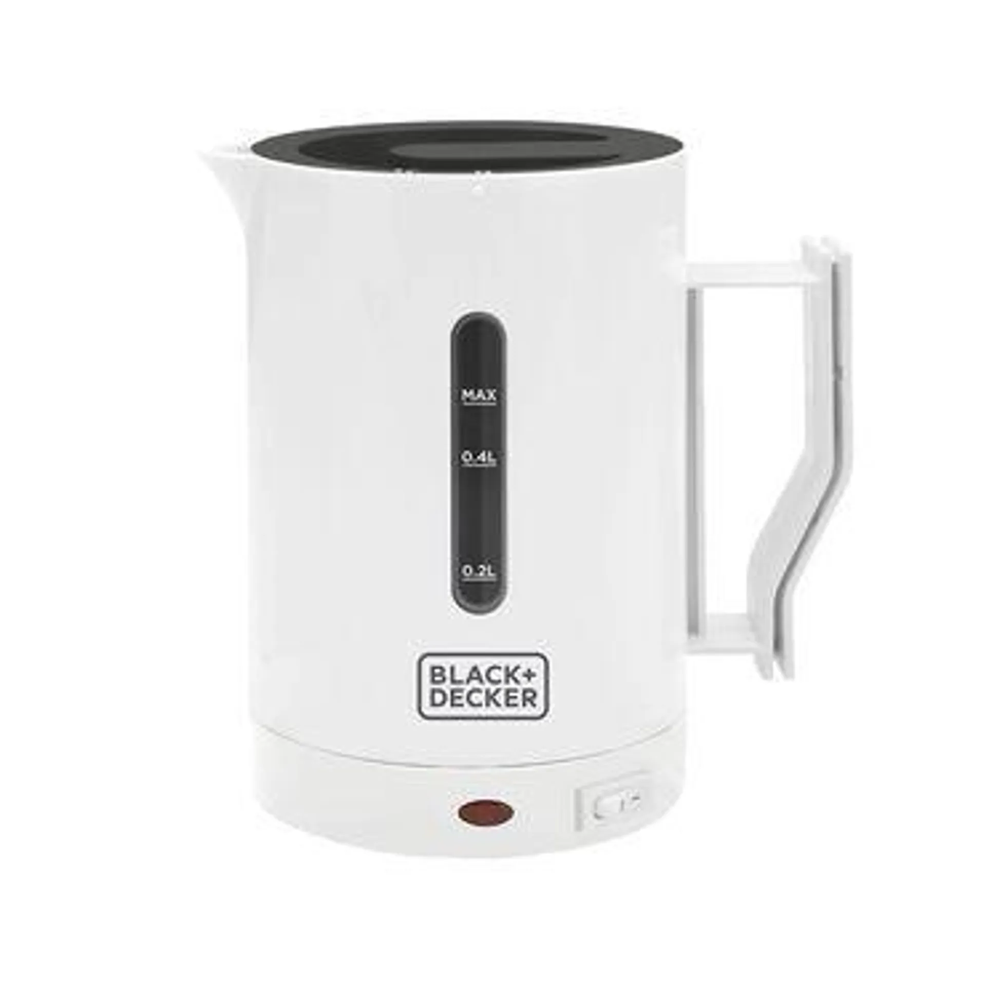 Czajnik elektryczny turystyczny Black+Decker, 0,5 l, 1000 W, biały