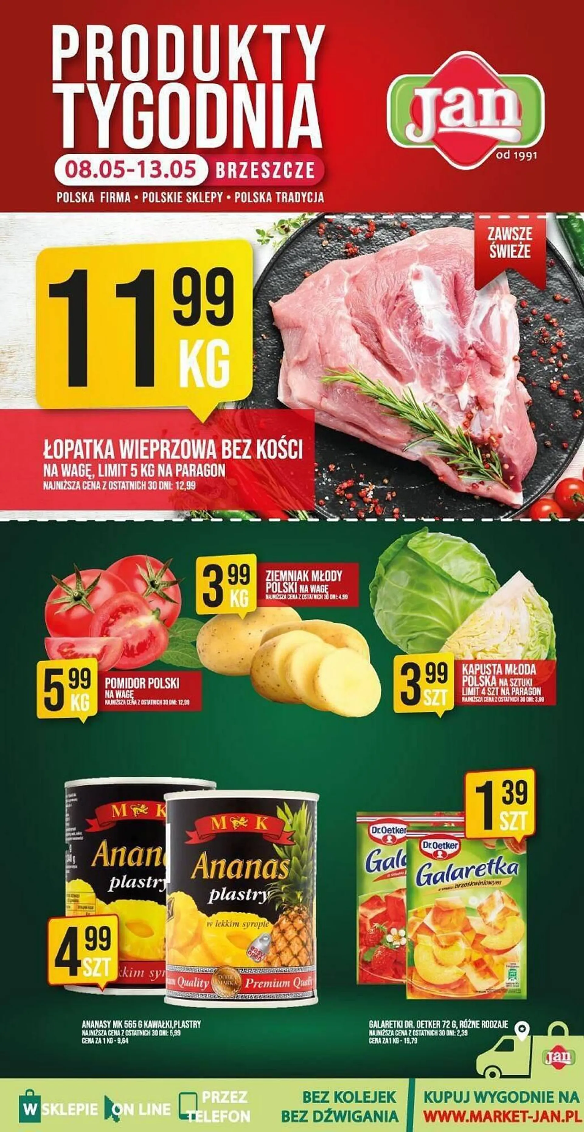 Market Jan Brzeszcze gazetka - 1
