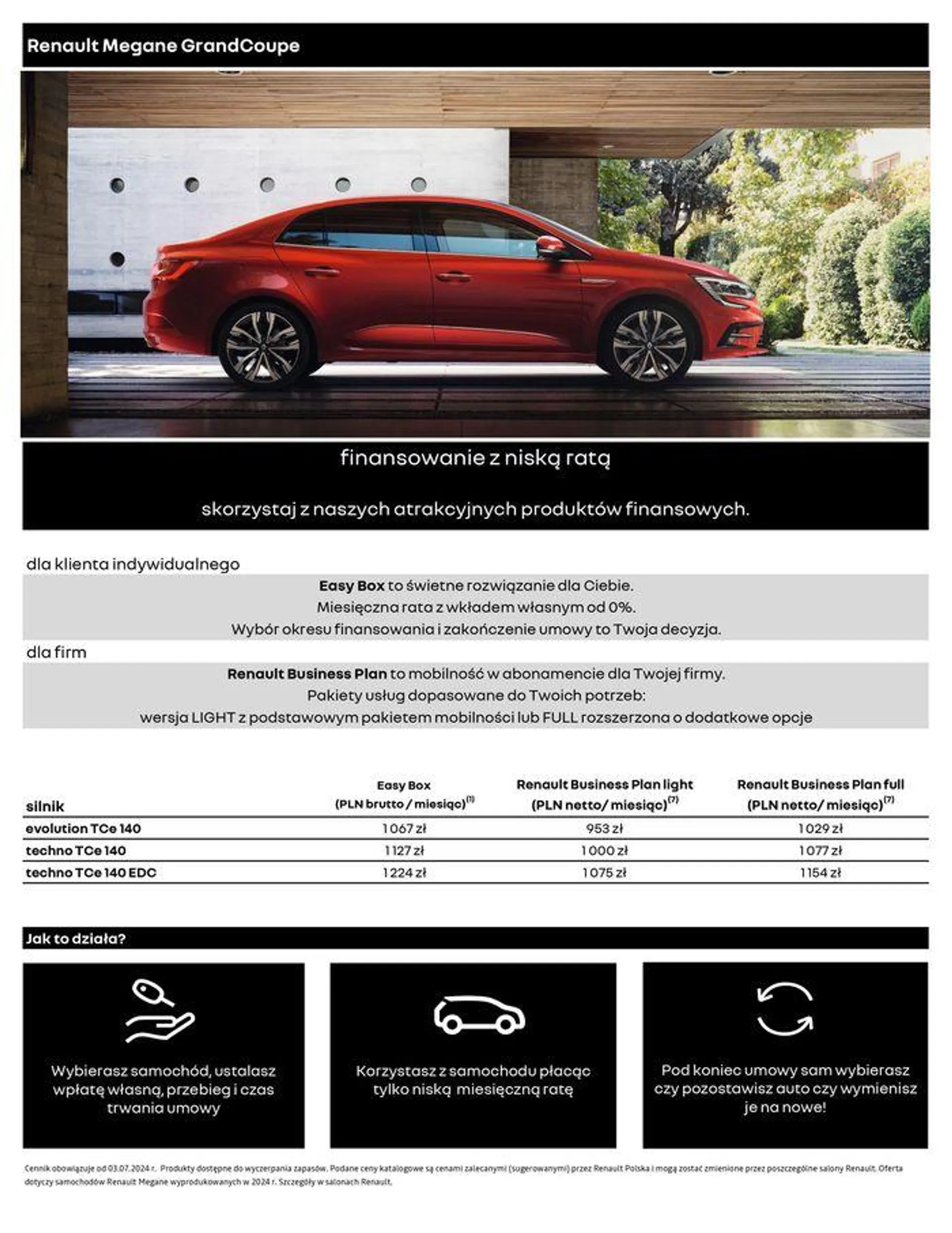 Gazetka Renault Megane Grandcoupé od 9 lipca do 9 lipca 2025 - Strona 2