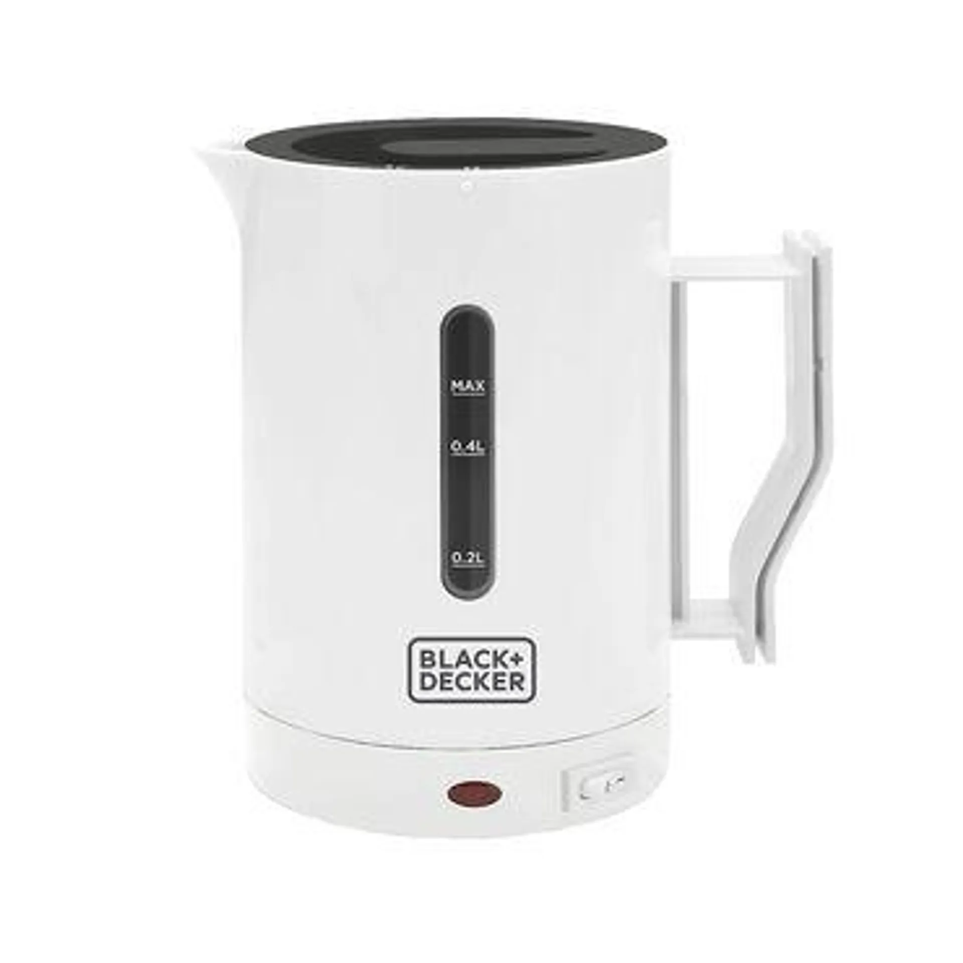 Czajnik elektryczny turystyczny Black+Decker, 0,5 l, 1000 W, biały