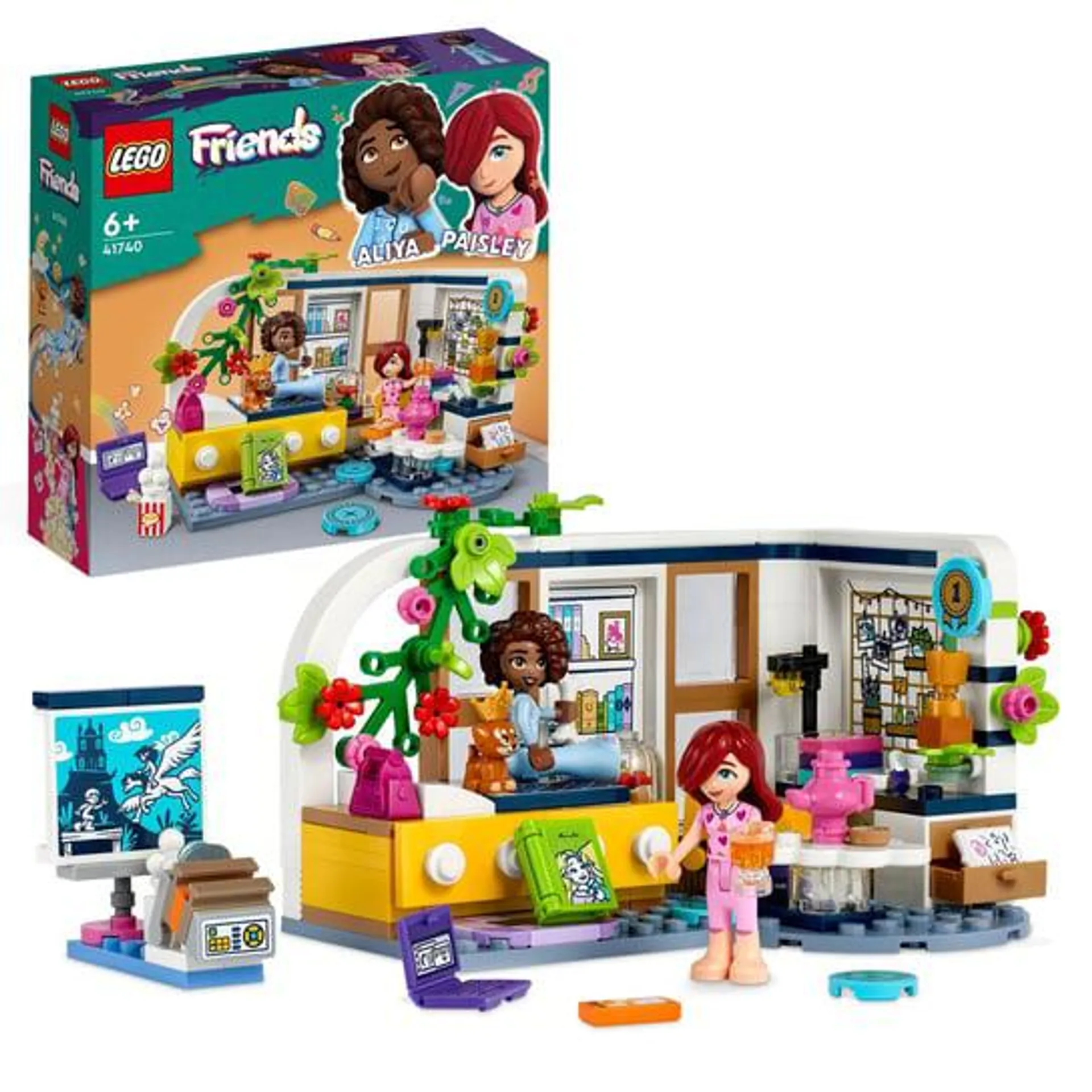 LEGO Friends, klocki, Pokój Aliyi, 41740