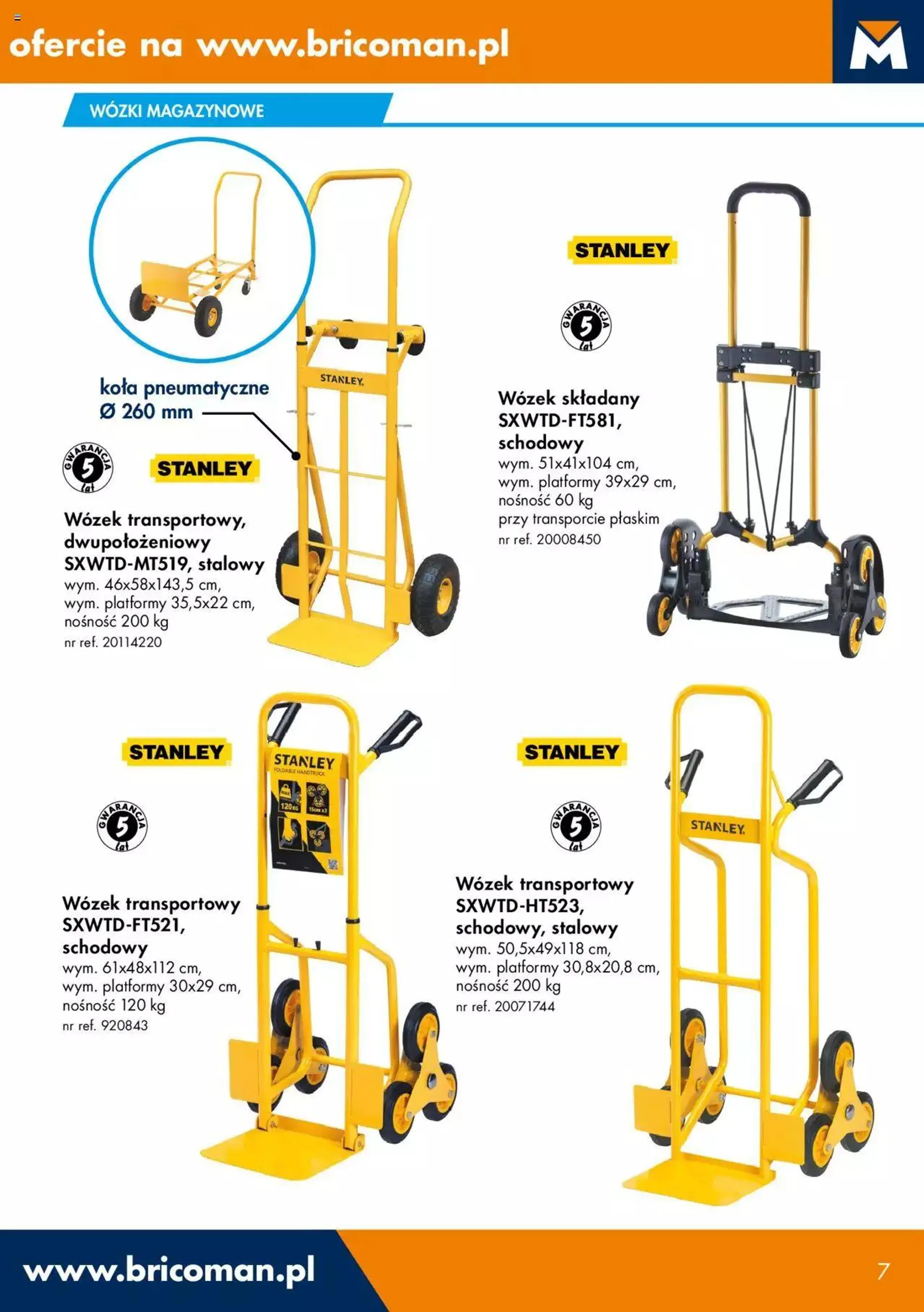 Bricoman - Katalog wózków transportowych - 6