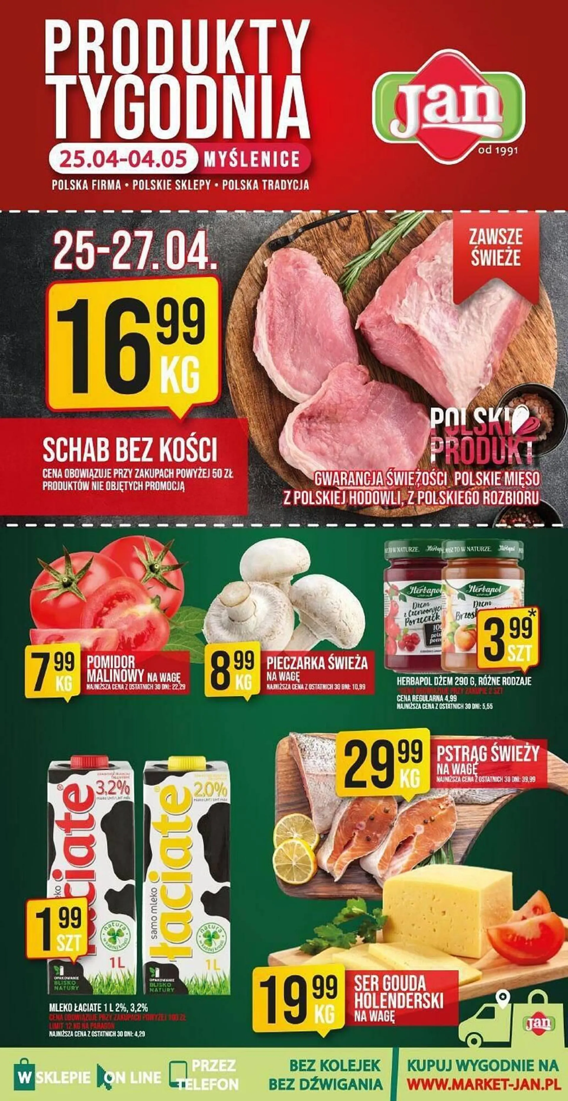 Market Jan Myślenice gazetka - 1