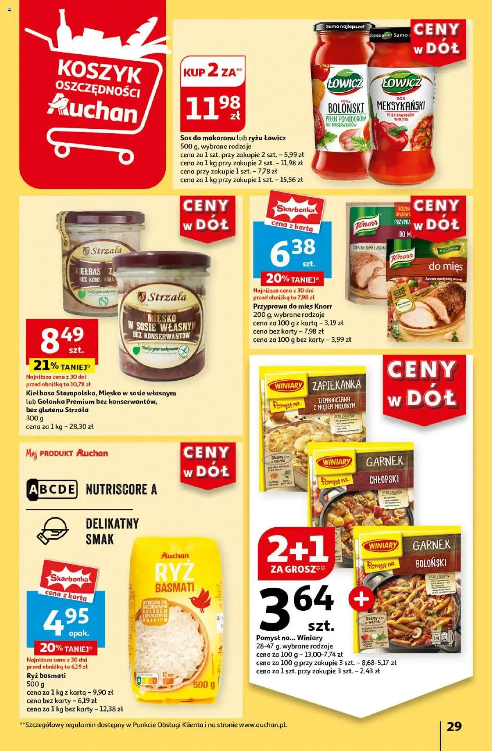 Auchan Gazetka - Ceny w dół Hipermarket - 28