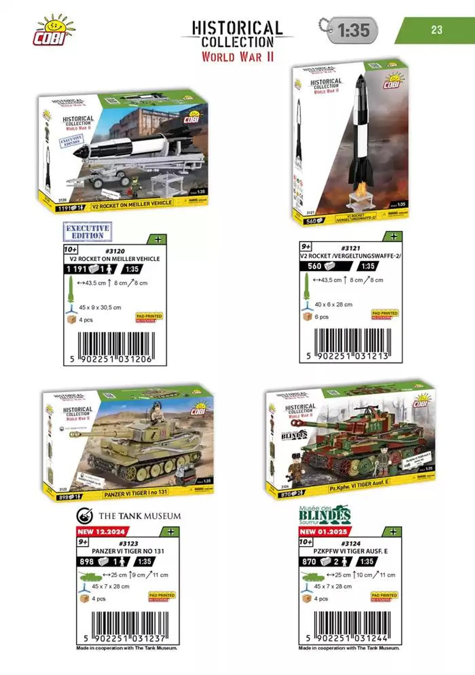 Katalog klocków Cobi 1/2025 - 23