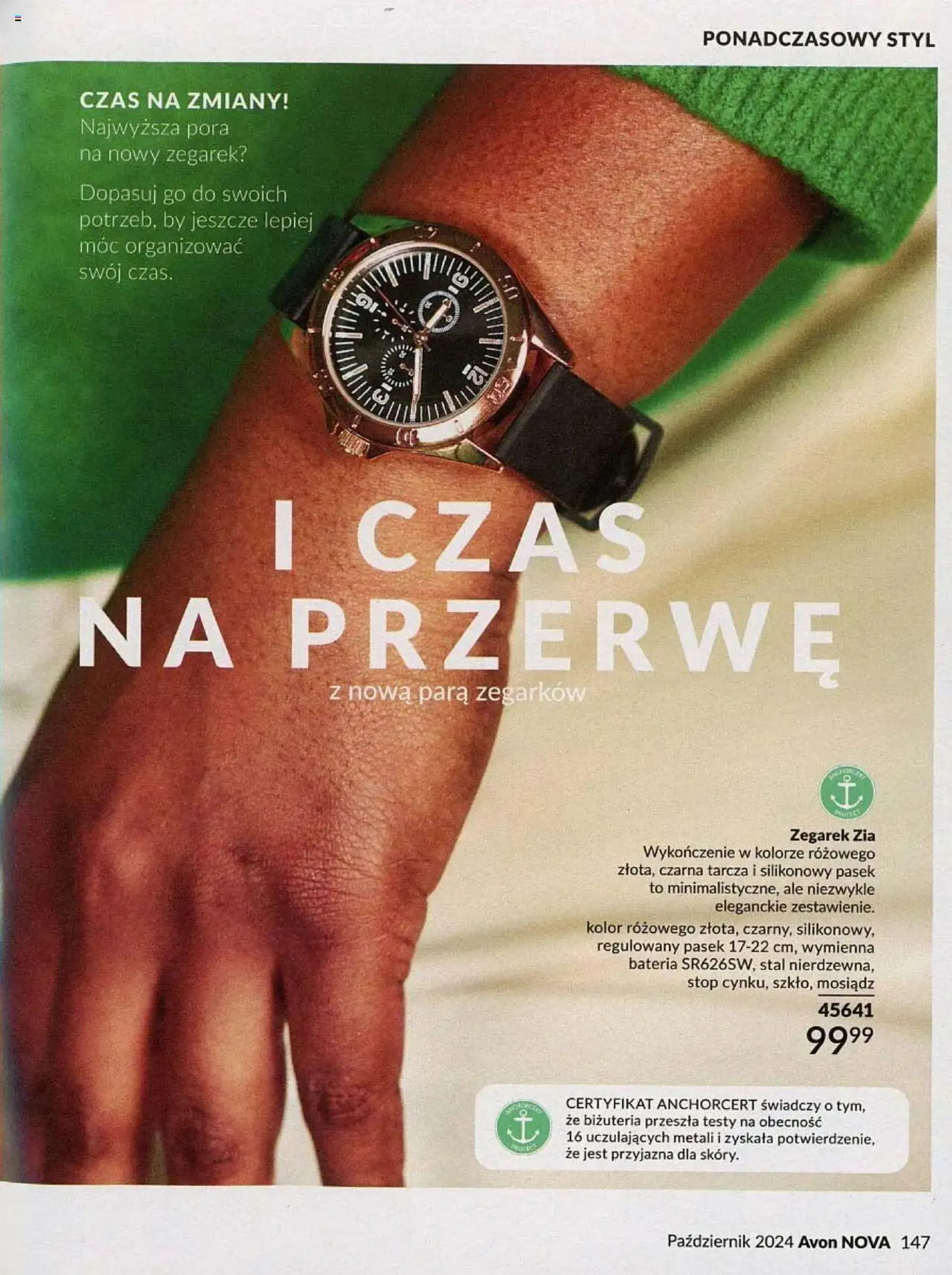 Gazetka Avon Katalog 10 2024 od 1 października do 31 października 2024 - Strona 147