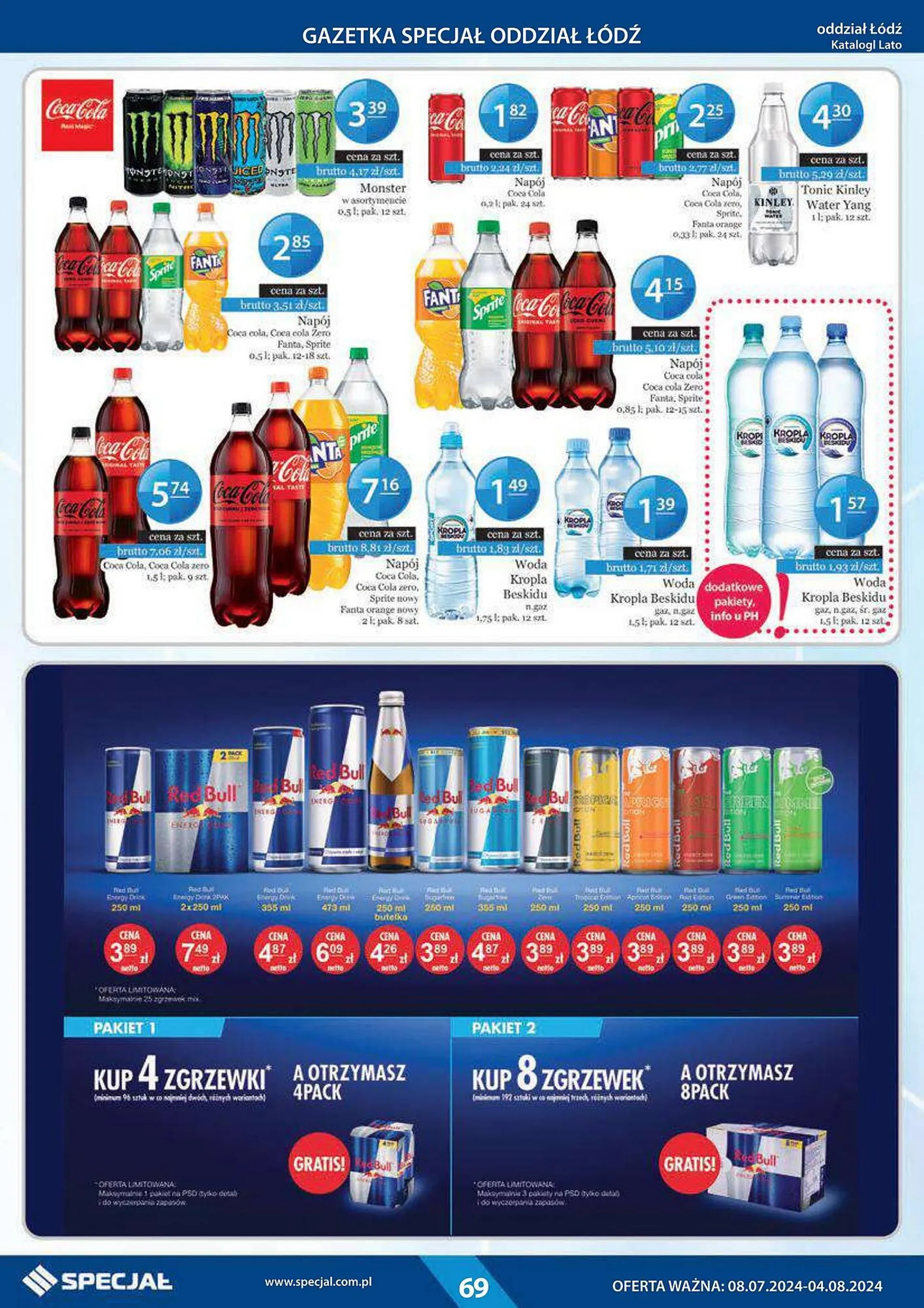 Gazetka Specjał Łódź gazetka od 8 lipca do 4 sierpnia 2024 - Strona 69