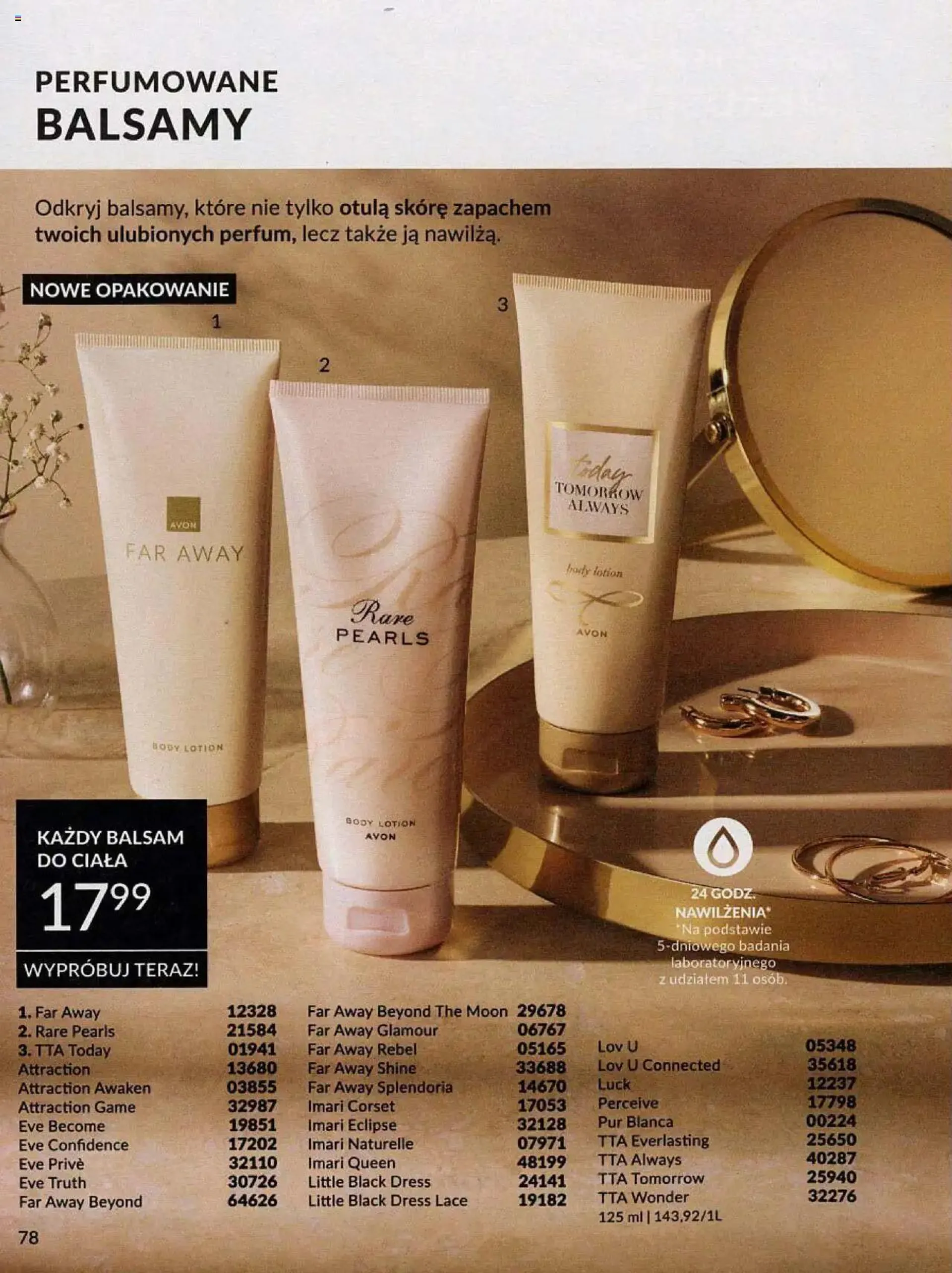 Gazetka Avon Katalog 10 2024 od 1 października do 31 października 2024 - Strona 78