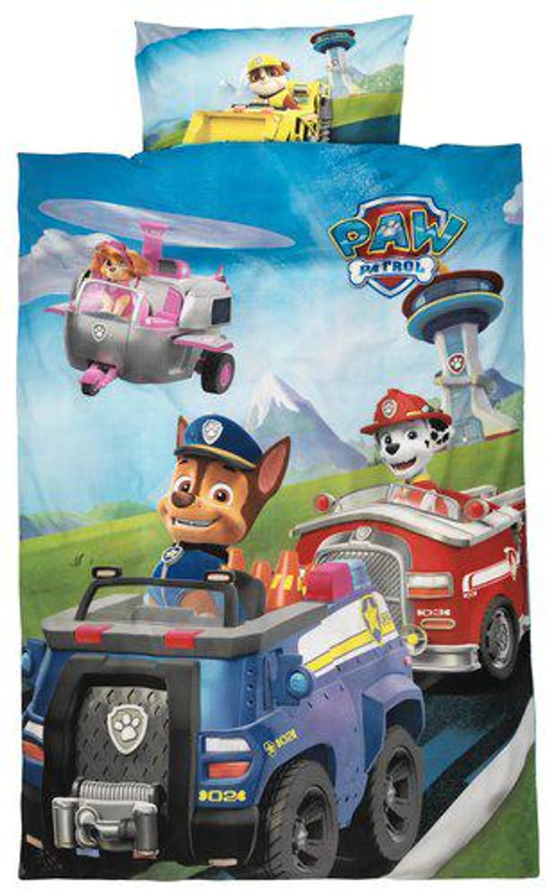 Dekbedovertrek PAW PATROL 140x200 multi