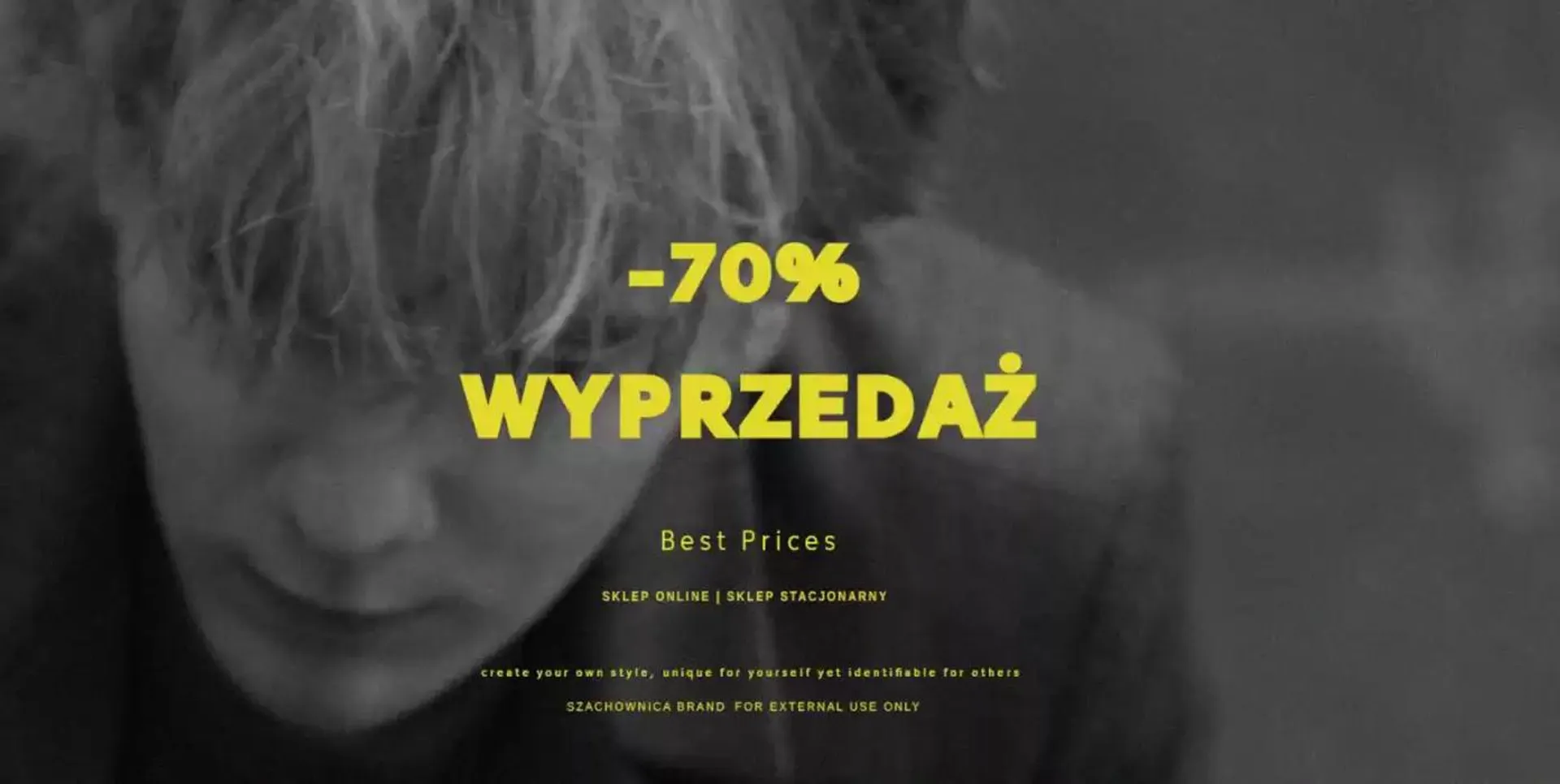 Wyprzedaż do - 70%  - 2