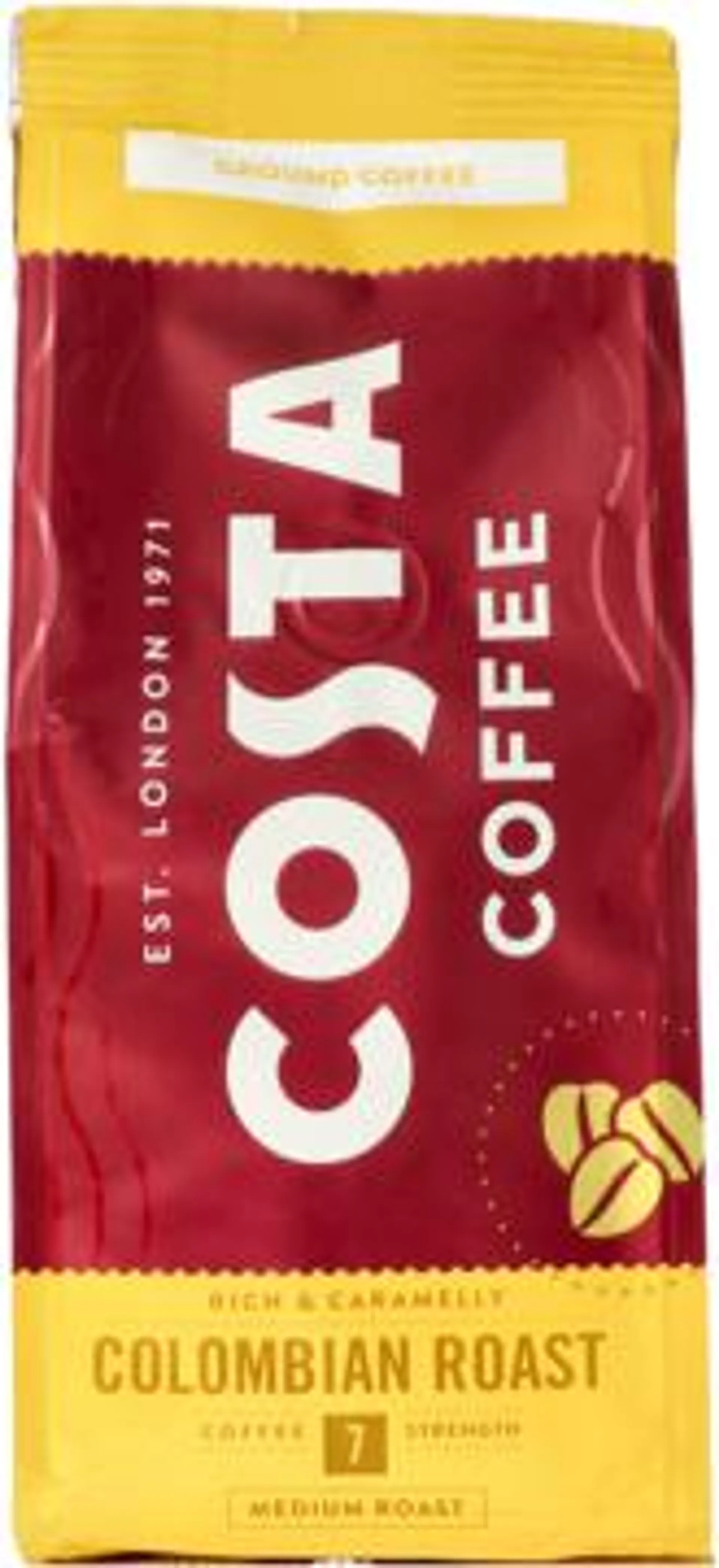 COSTA COFFEE Colombian Roast kawa mielona, Medium Roast 200 g, nr kat. 370951
