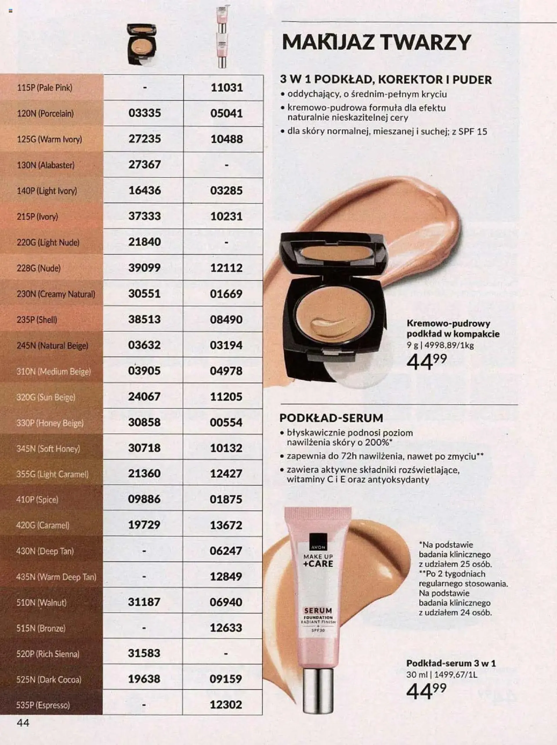 Gazetka Avon Katalog 10 2024 od 1 października do 31 października 2024 - Strona 44