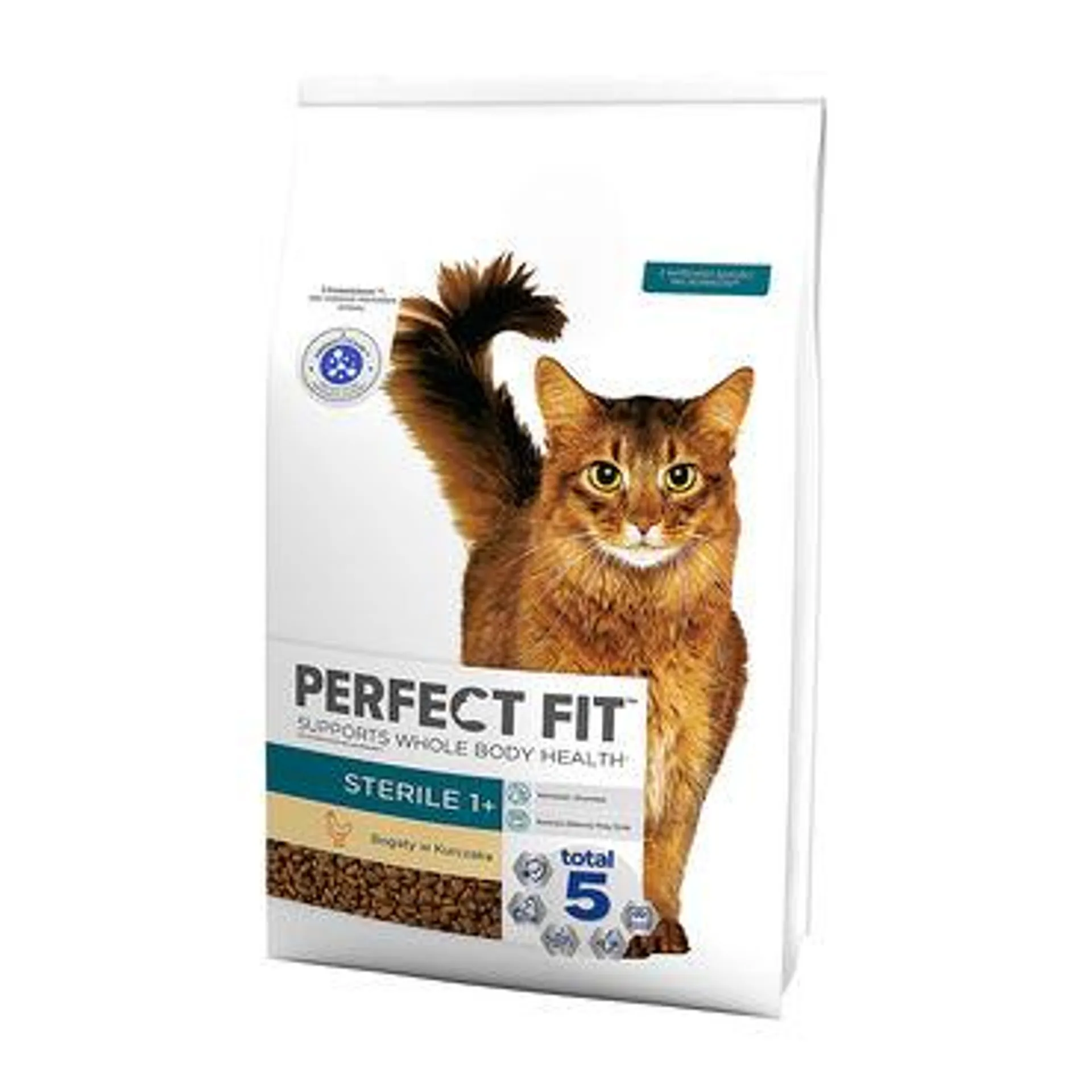 Sucha karma Perfect Fit Sterile 1+, dla dorosłych kotów, 7 kg