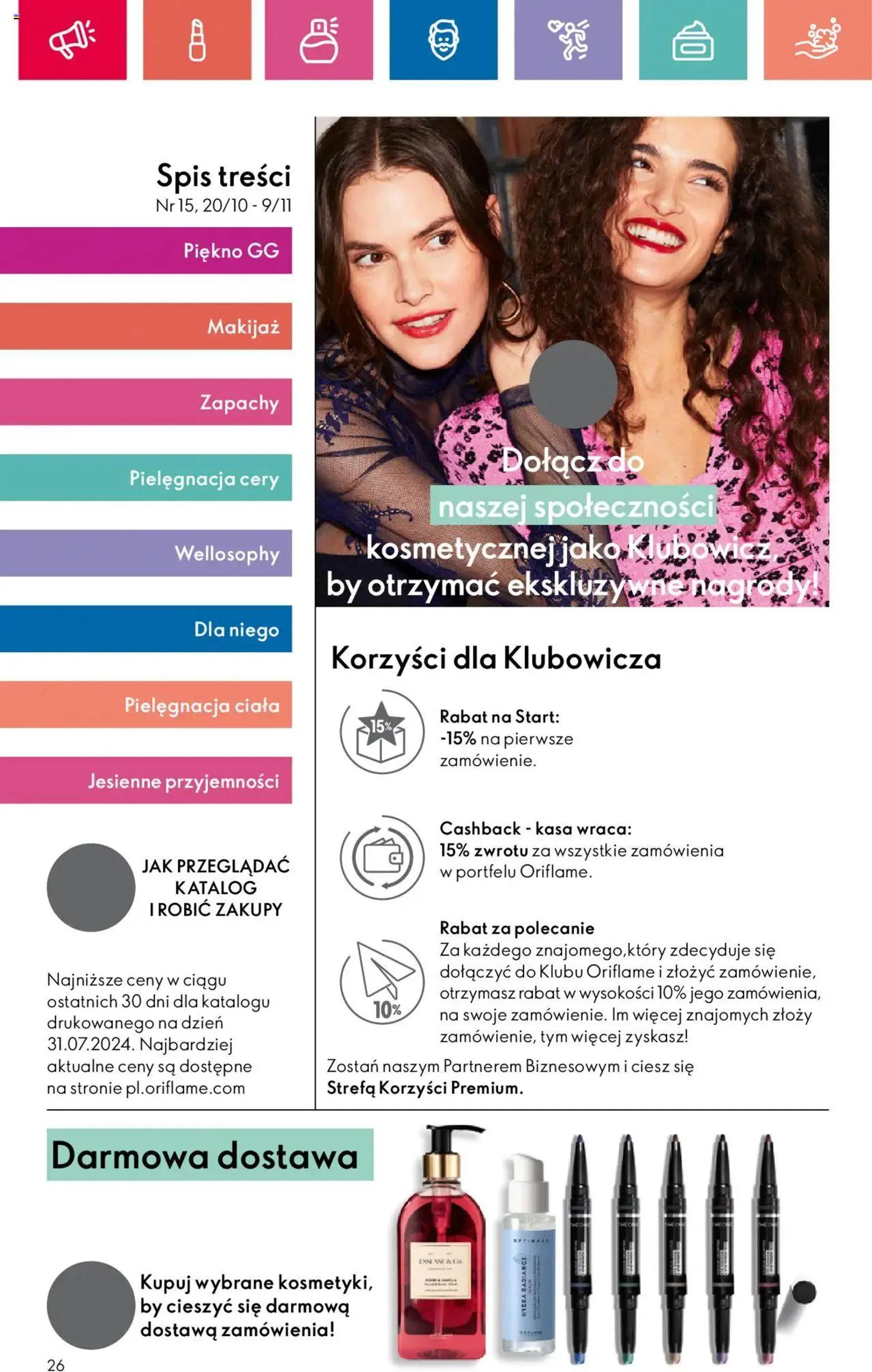 Gazetka Oriflame Katalog 15 2024 od 20 października do 9 listopada 2024 - Strona 26