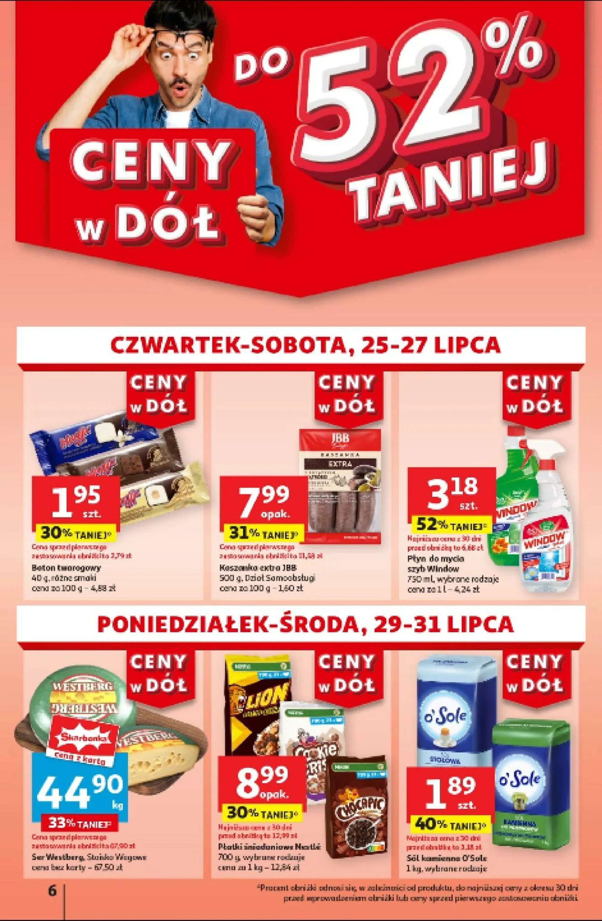 Gazetka Auchan Aktualna gazetka od 25 lipca do 31 lipca 2024 - Strona 6