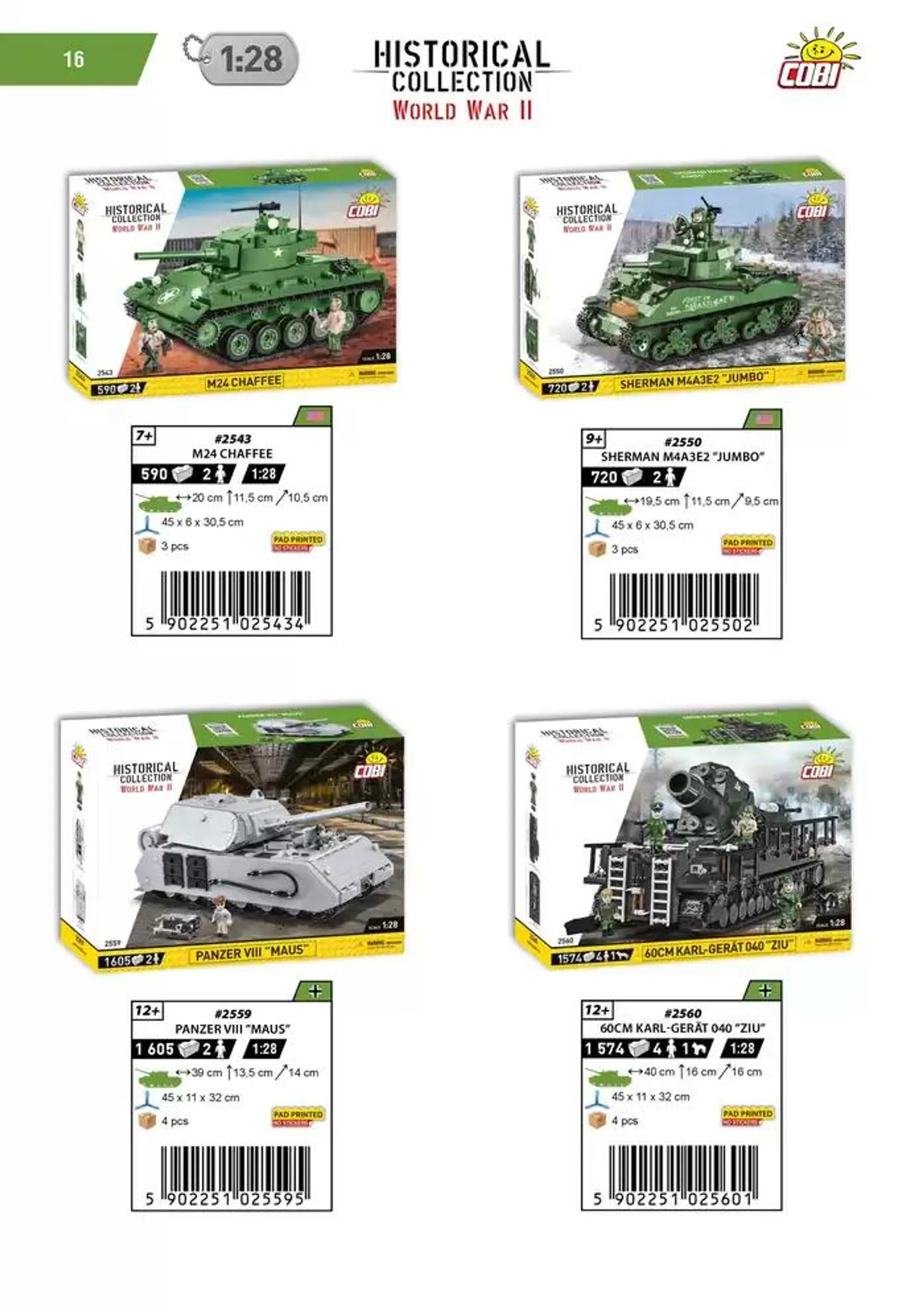 Katalog klocków Cobi 1/2025 - 16