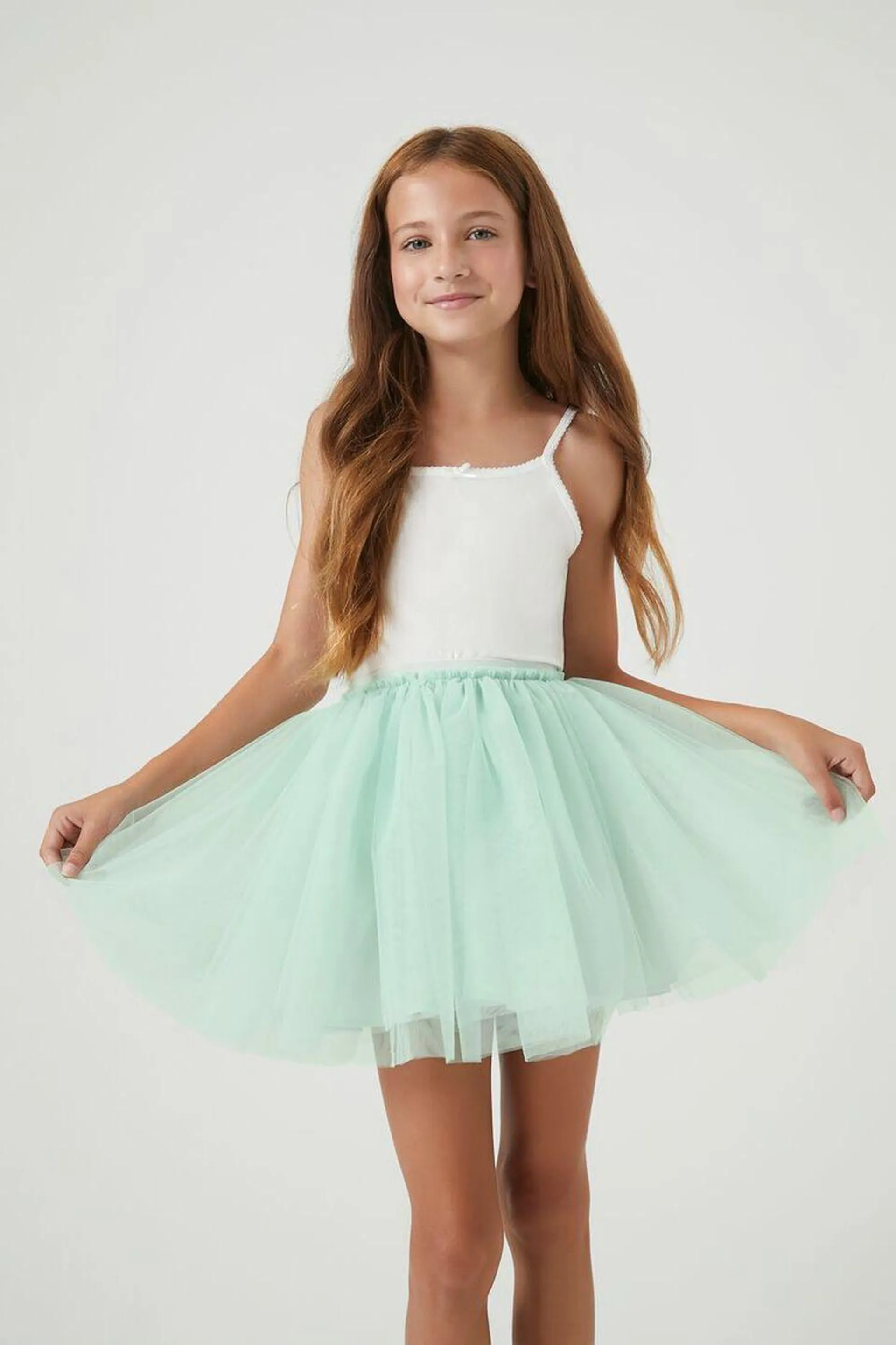 Girls Tulle Knit Skirt (Kids)