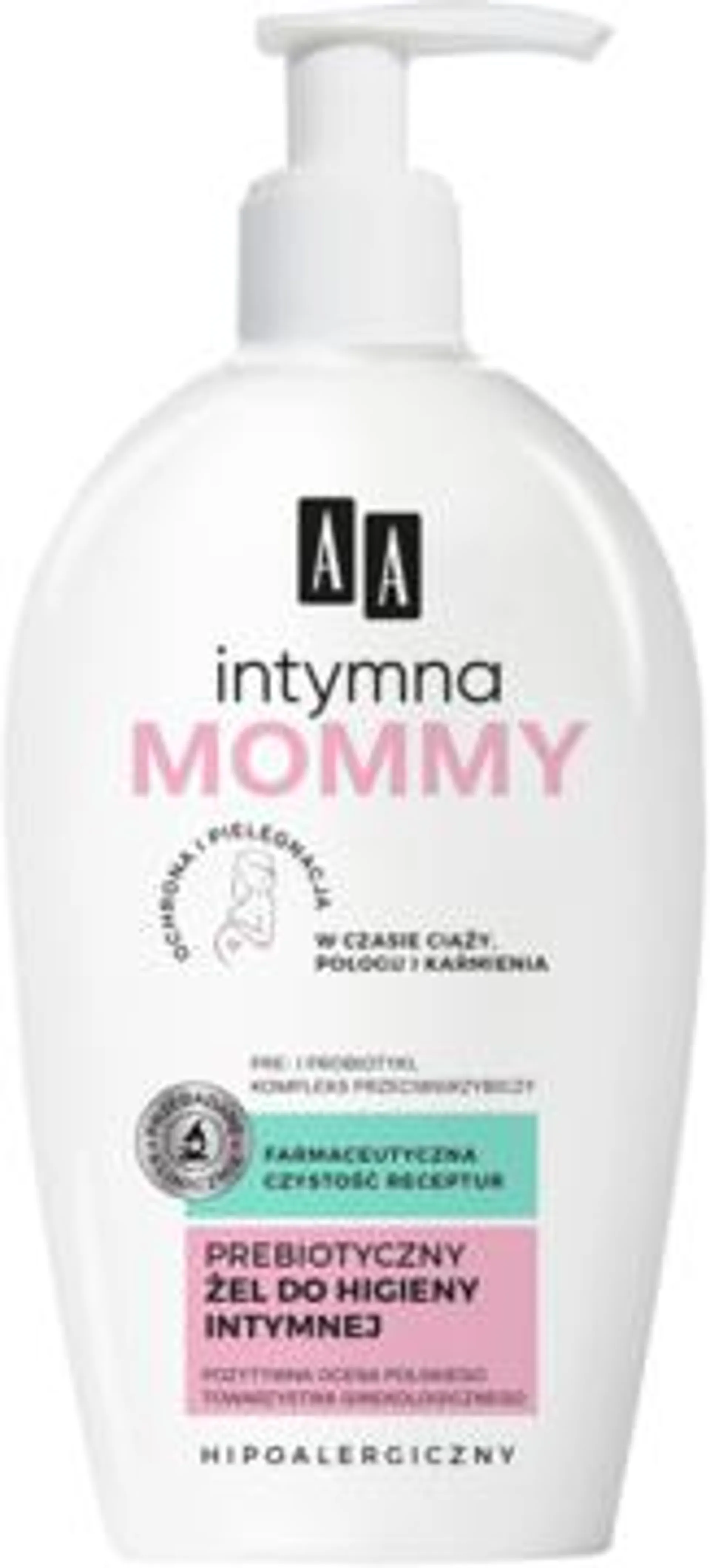 AA Intymna Mommy żel do higieny intymnej, prebiotyczny 300 ml, nr kat. 379144