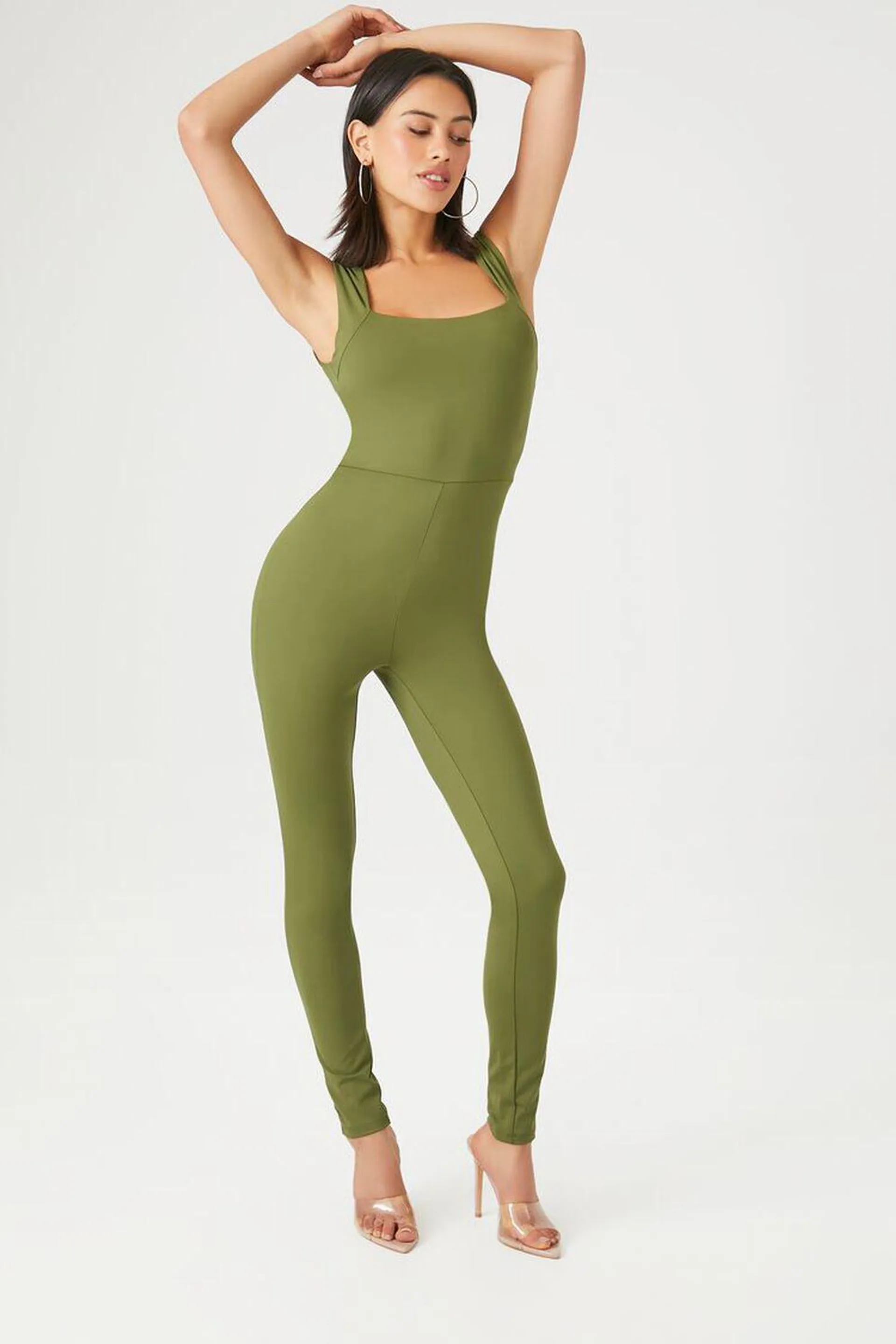 Sleeveless Fitted Jumpsuit