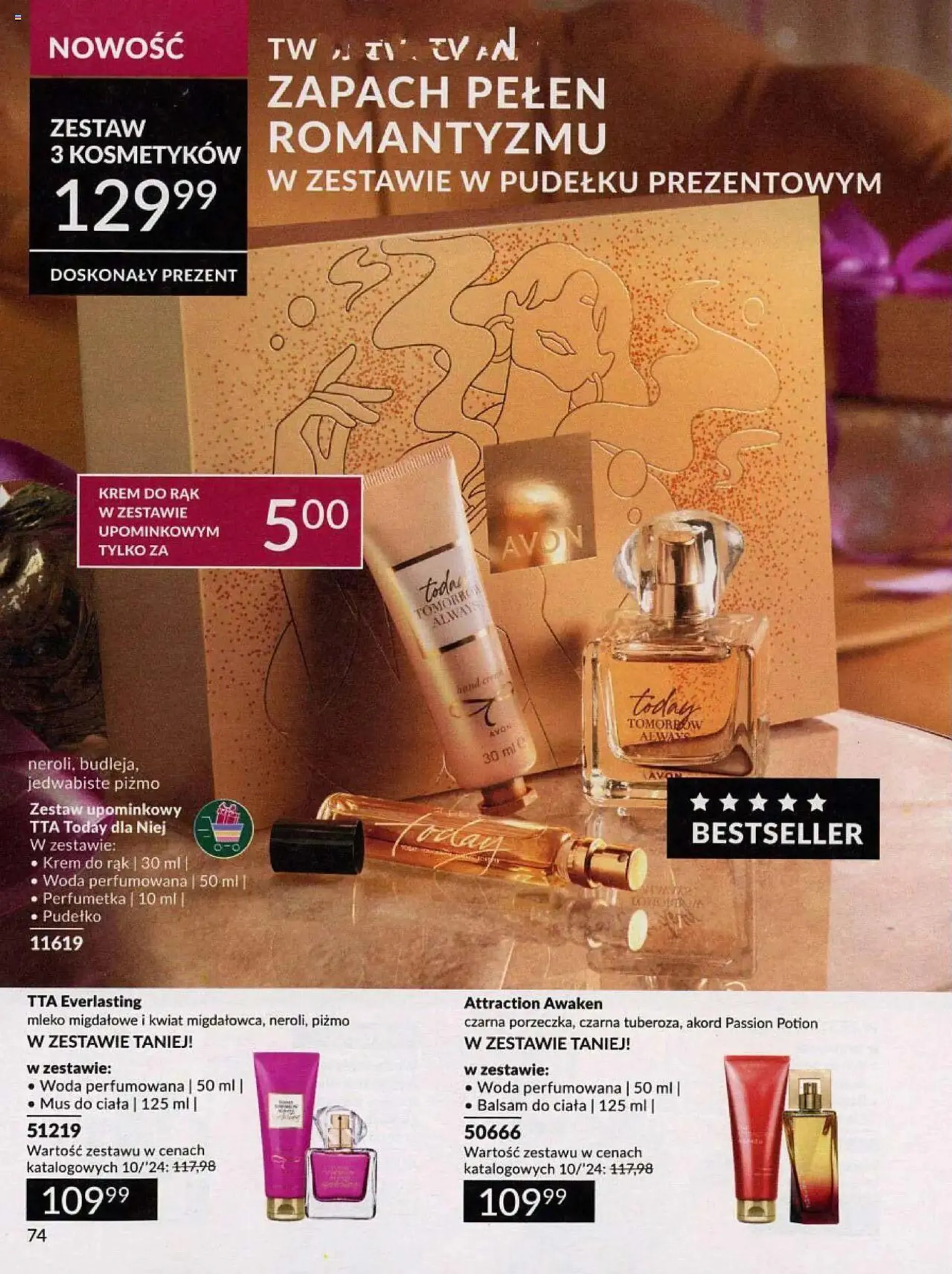 Gazetka Avon Katalog 10 2024 od 1 października do 31 października 2024 - Strona 74