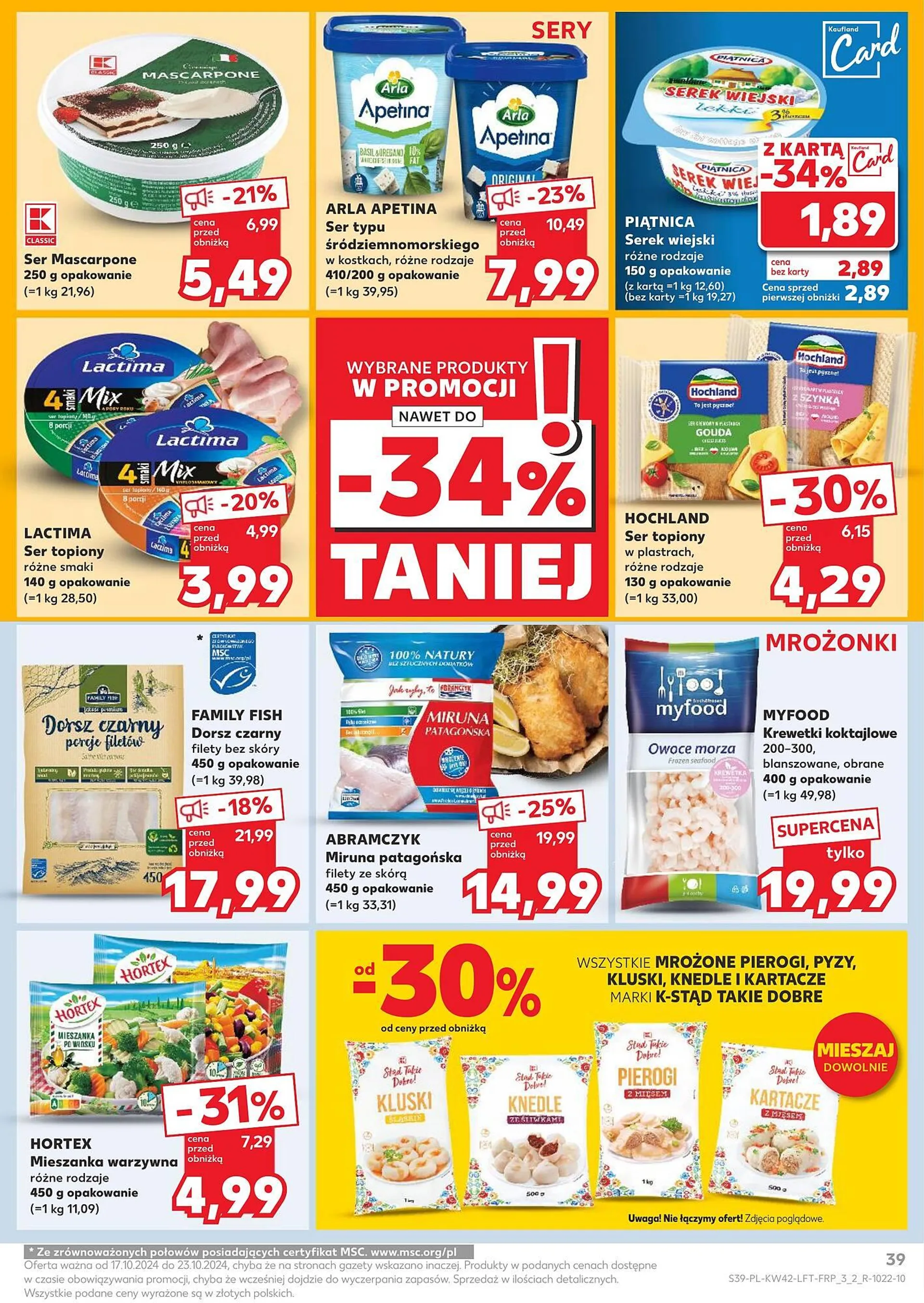 Gazetka Kaufland gazetka od 17 października do 23 października 2024 - Strona 39