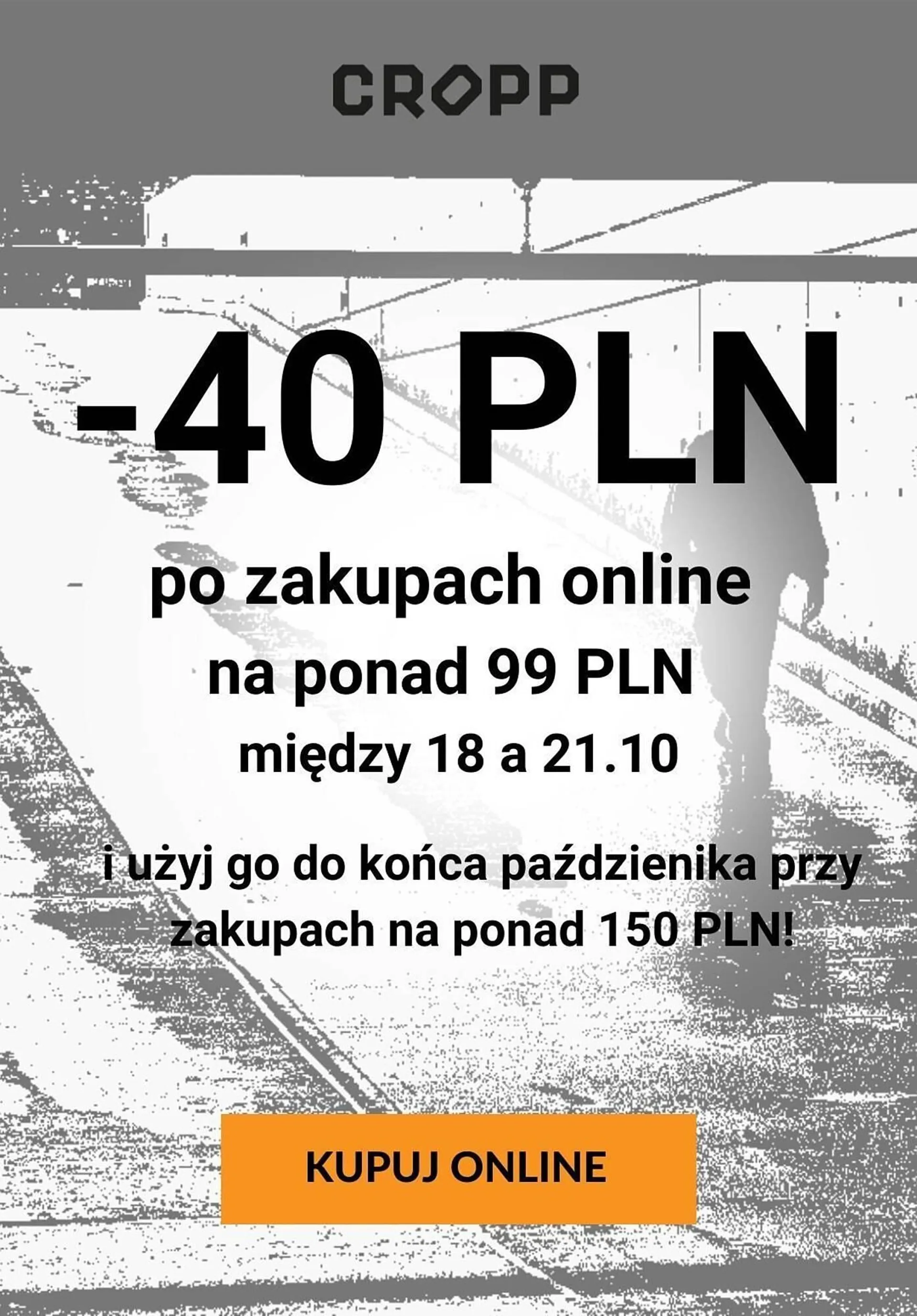 Gazetka Cropp gazetka od 18 października do 21 października 2024 - Strona 1