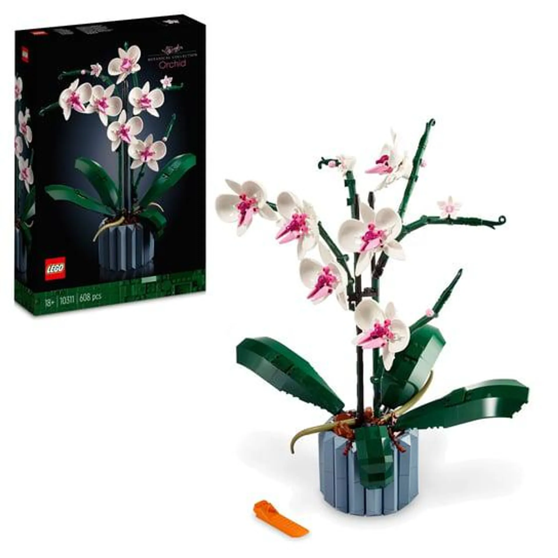 LEGO Creator, Botanical, klocki, kwiaty - Orchidea, 10311