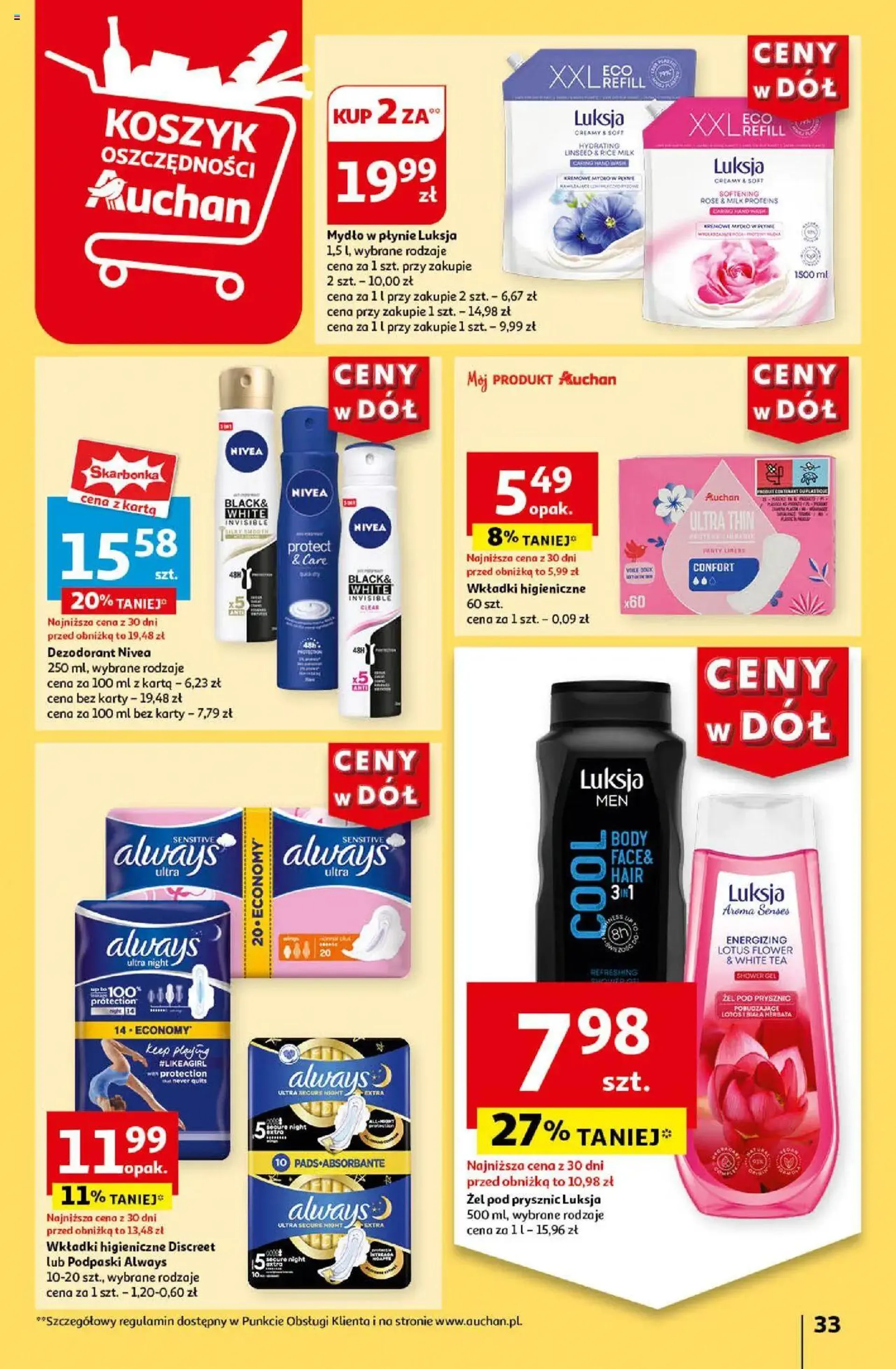 Auchan Gazetka - Ceny w dół Hipermarket - 32