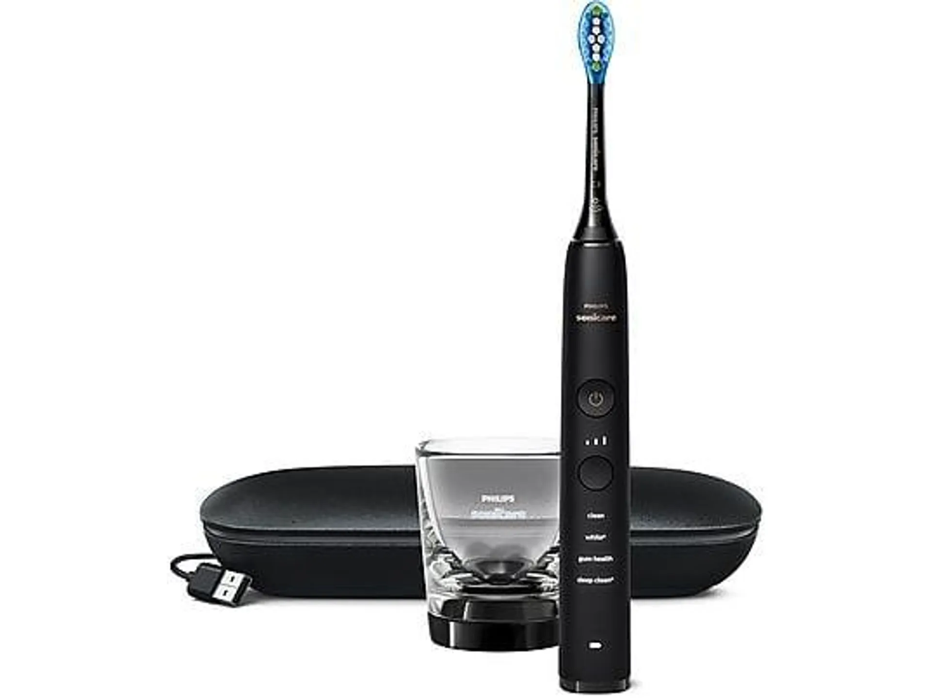 OUTLET - Szczoteczka soniczna PHILIPS SONICARE HX9911/09 DiamondClean 9000 z aplikacją na telefon