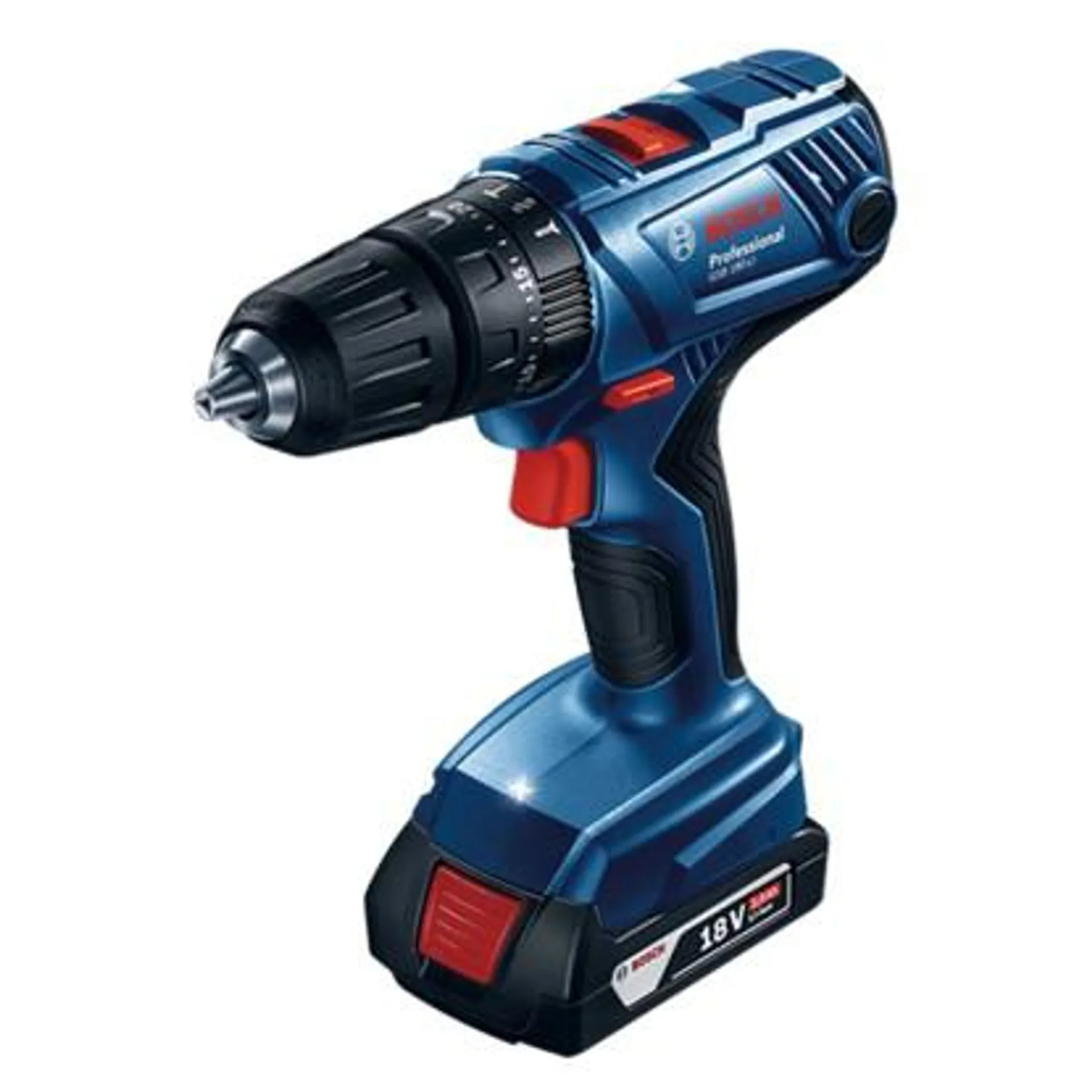 Bosch Professional Wkrętarka udarowa GSB 180 18V 2 x 2Ah