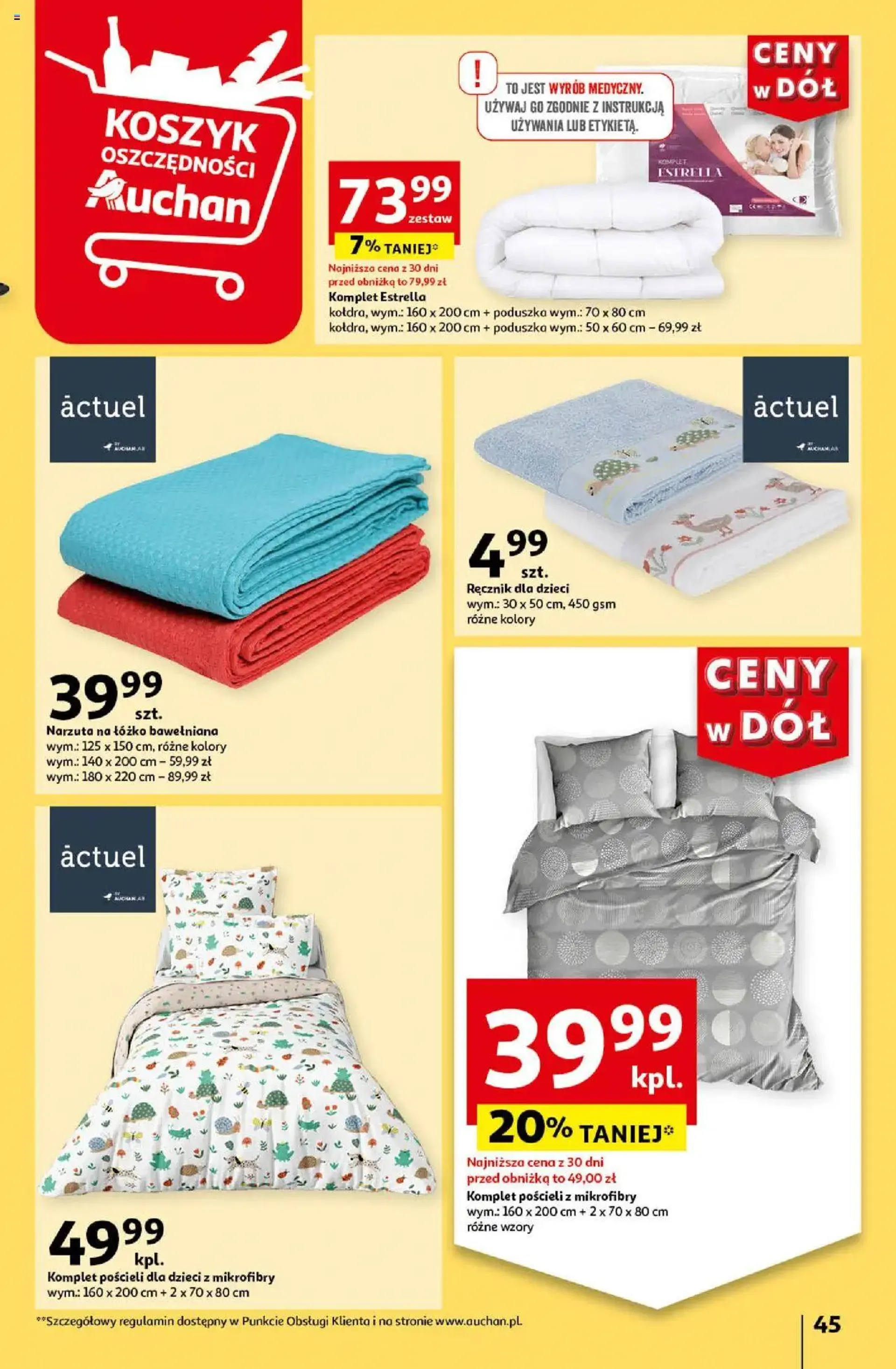 Auchan Gazetka - Ceny w dół Hipermarket - 44