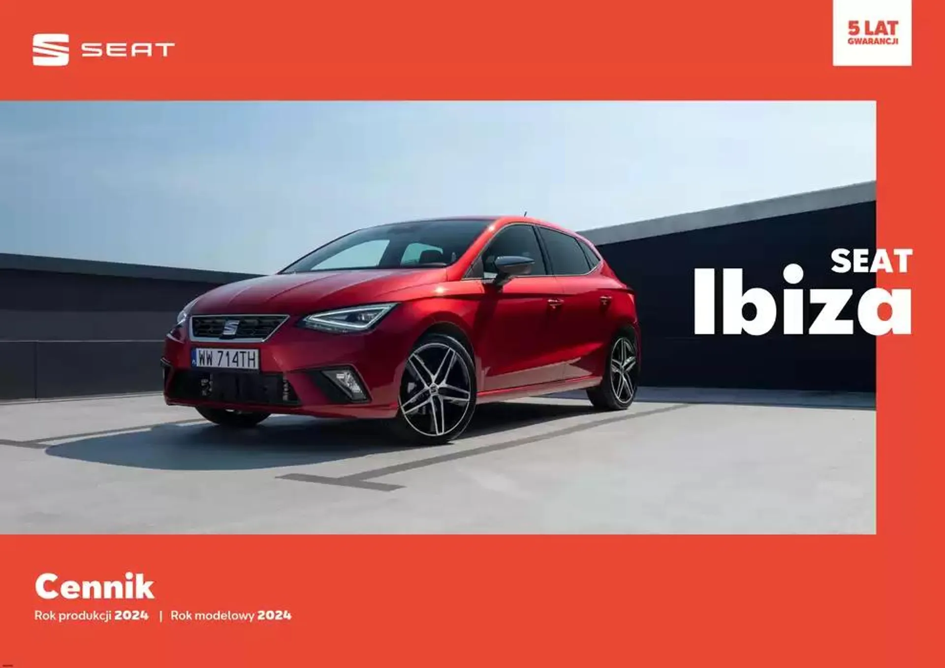 Gazetka SEAT Ibiza - Katalog i cennik od 25 stycznia do 25 stycznia 2026 - Strona 1