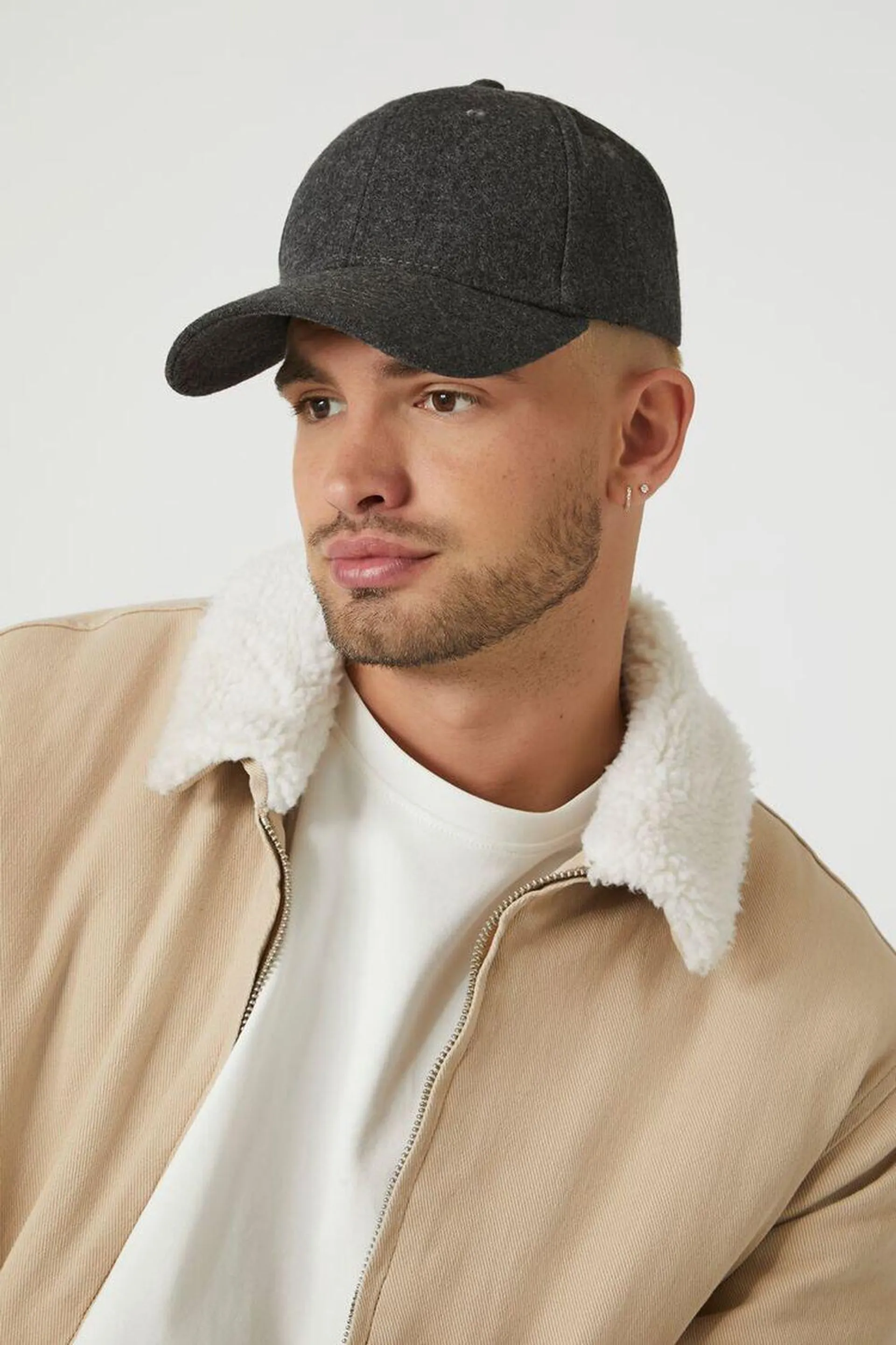 Curved-Brim Baseball Cap