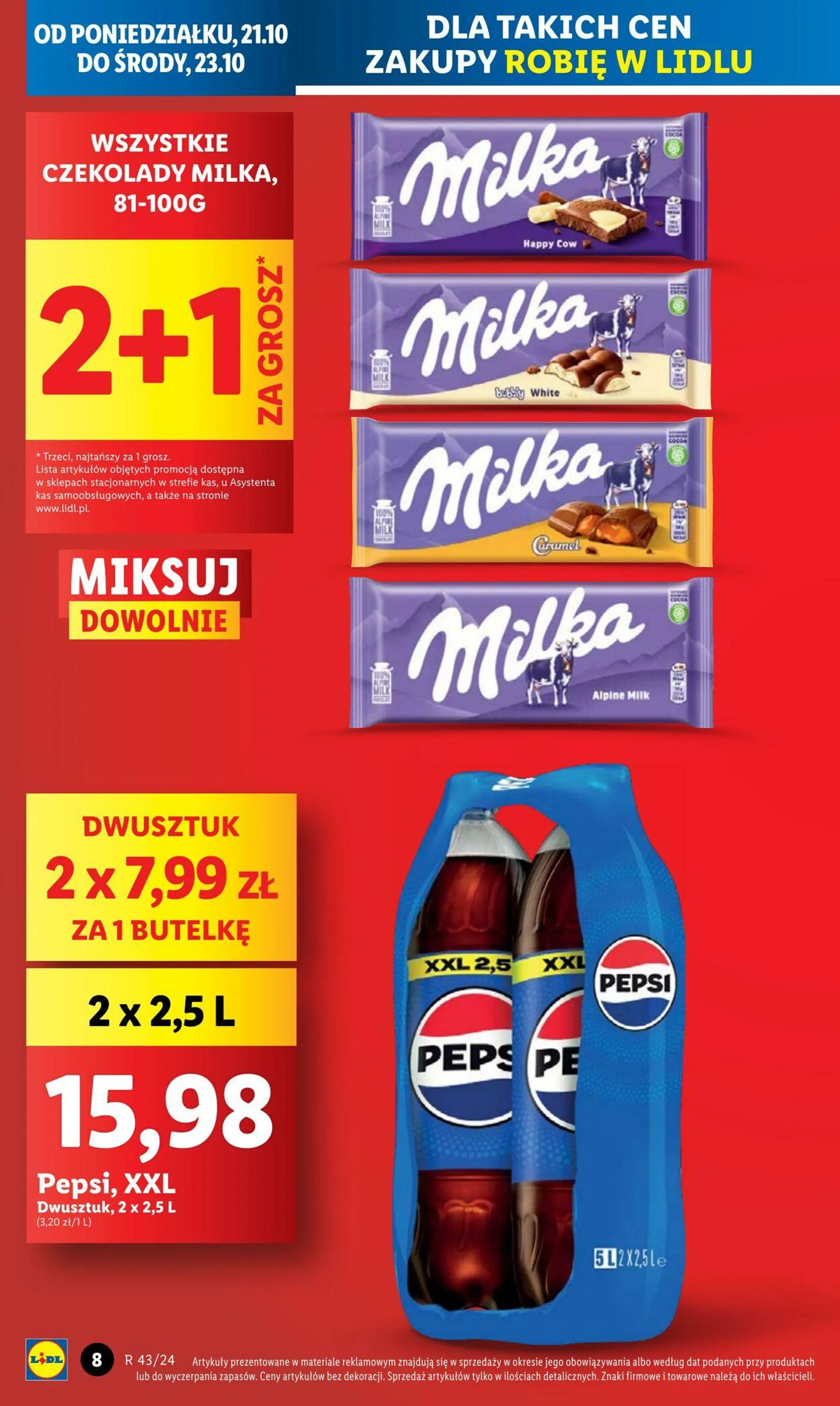 Gazetka LIDL Aktualna gazetka od 21 października do 23 października 2024 - Strona 8