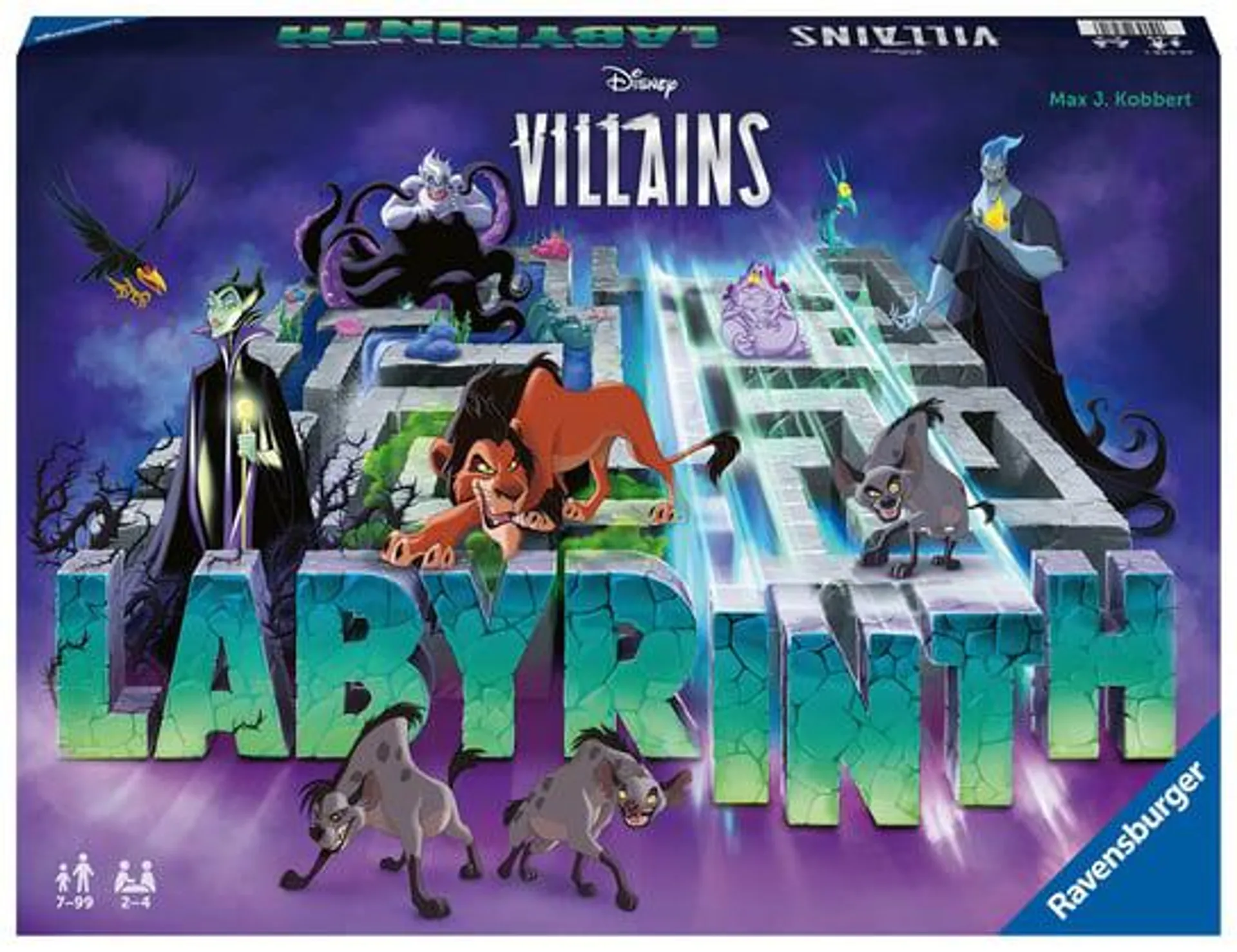 Ravensburger, Gra planszowa Labyrinth Złoczyńcy Disney