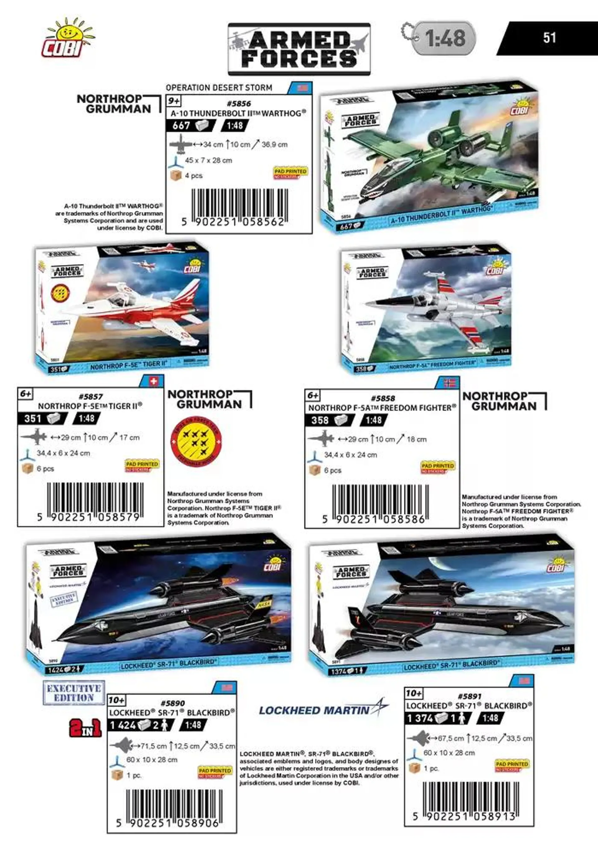 Katalog klocków Cobi 1/2025 - 51